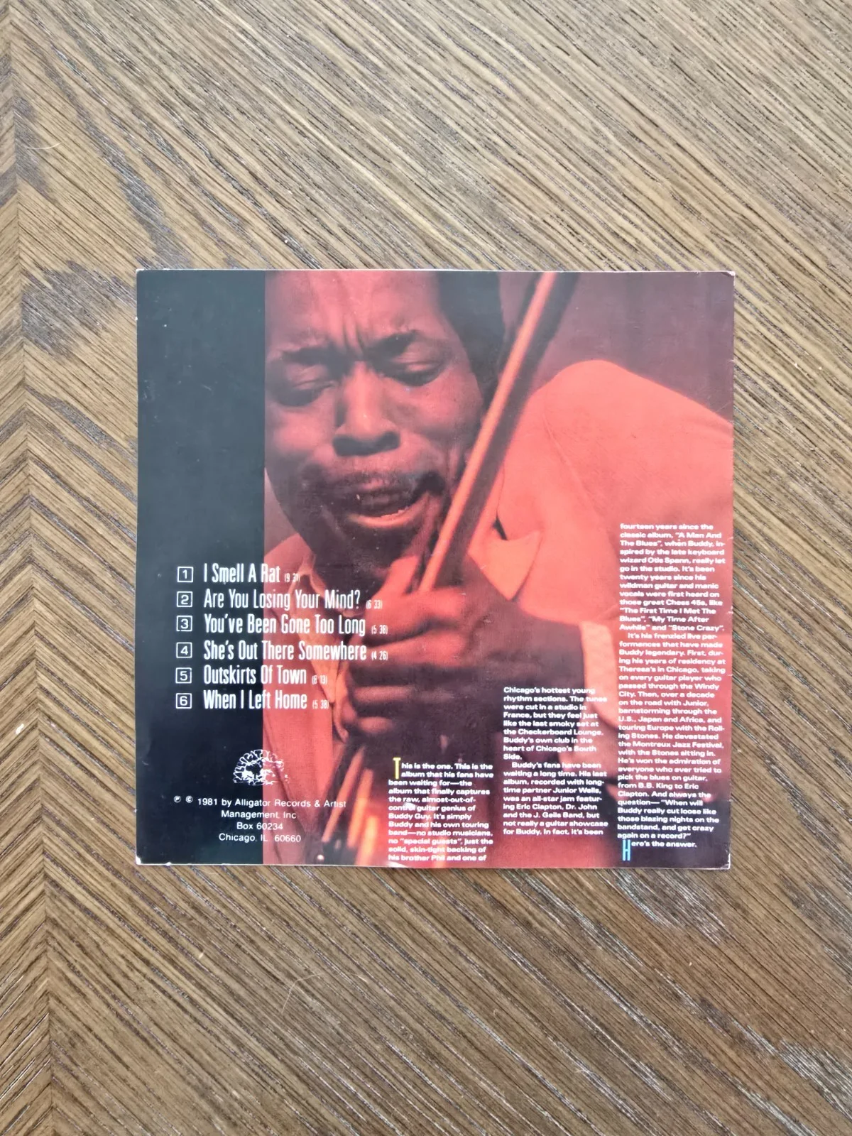 Buddy Guy signed blues CD BOOKLET autographed 1995 AutographCOA PC429051, image 4