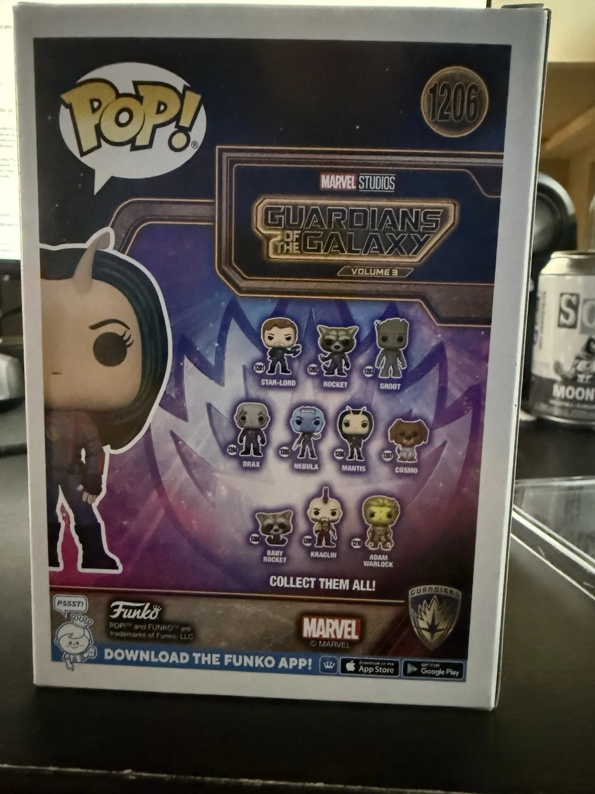 Pom Klementieff — Funko Pop! Marvel - GOTG - Mantis - Signed by Pom Klementieff (ACOA COA), image 3