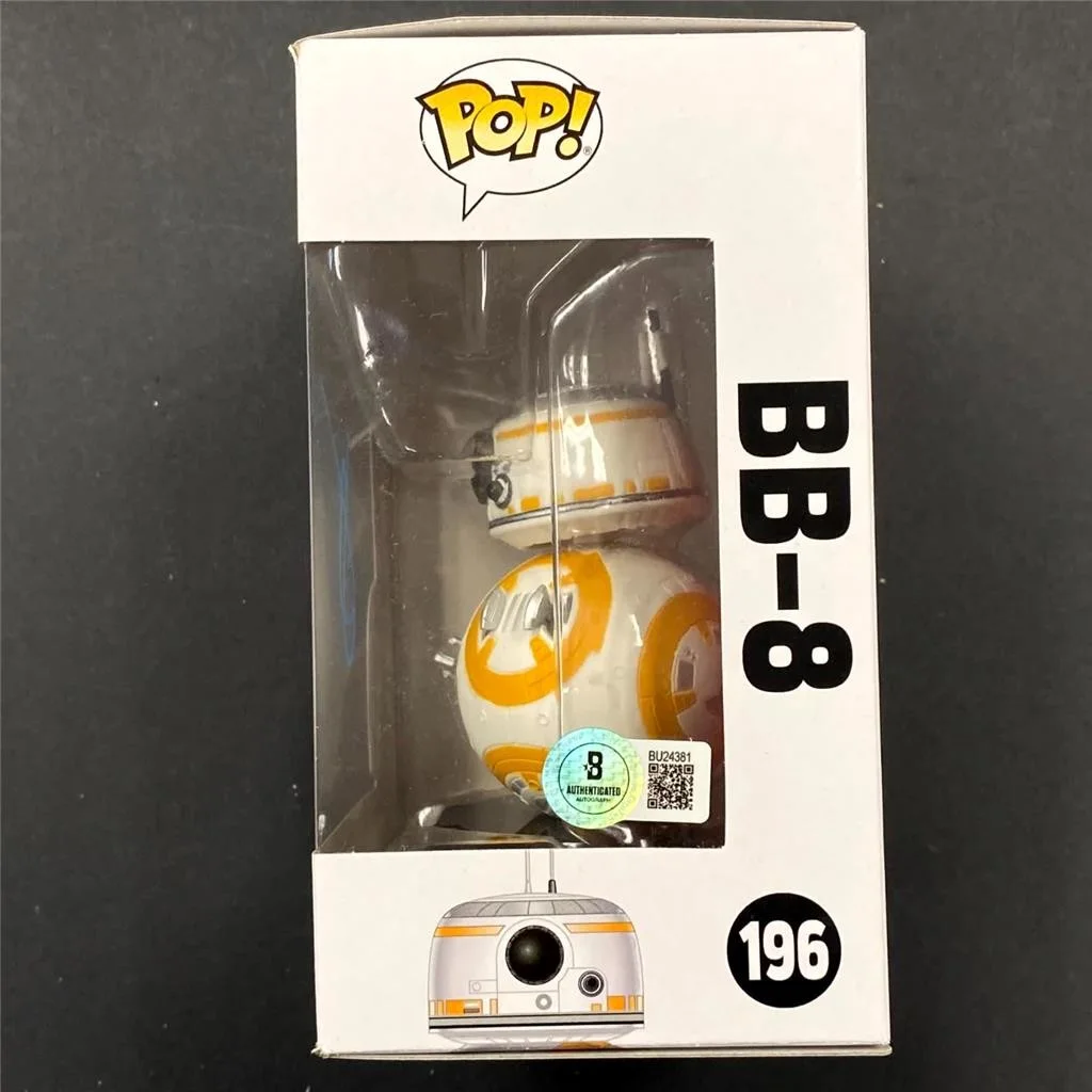 JJ Abrams signed Star Wars BB-8 Funko Pop 196 autograph (A) ~ Beckett BAS, изображение 2