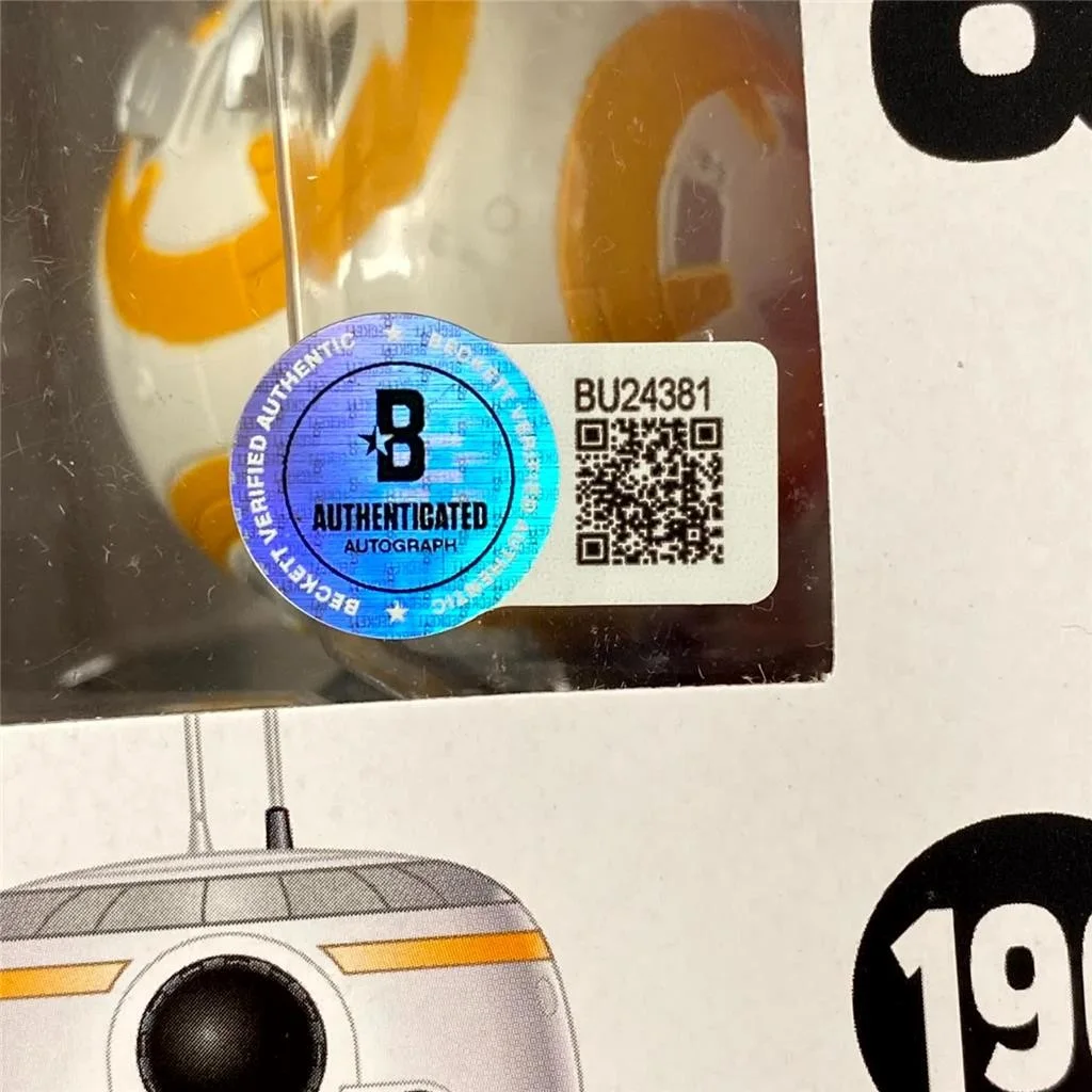 JJ Abrams signed Star Wars BB-8 Funko Pop 196 autograph (A) ~ Beckett BAS, изображение 5