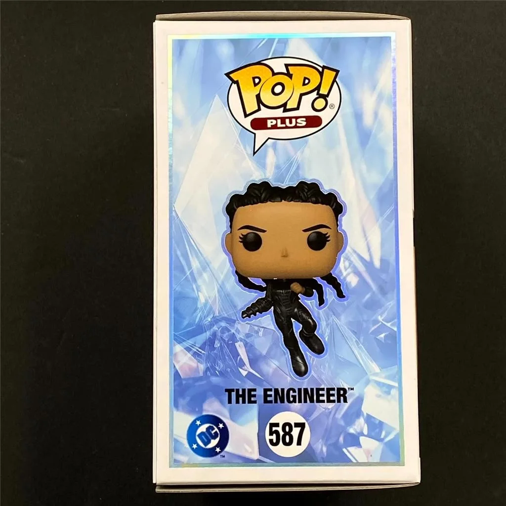 Maria Gabriela De Faria Signed Superman Engineer Funko Pop auto (A) Beckett BAS, image 5