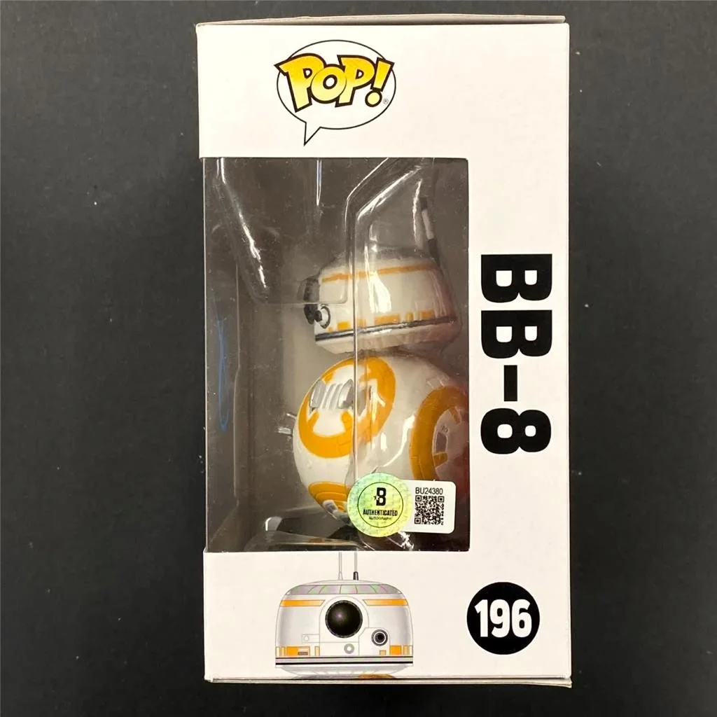 JJ Abrams signed Star Wars BB-8 Funko Pop 196 autograph ~ Beckett BAS, image 2