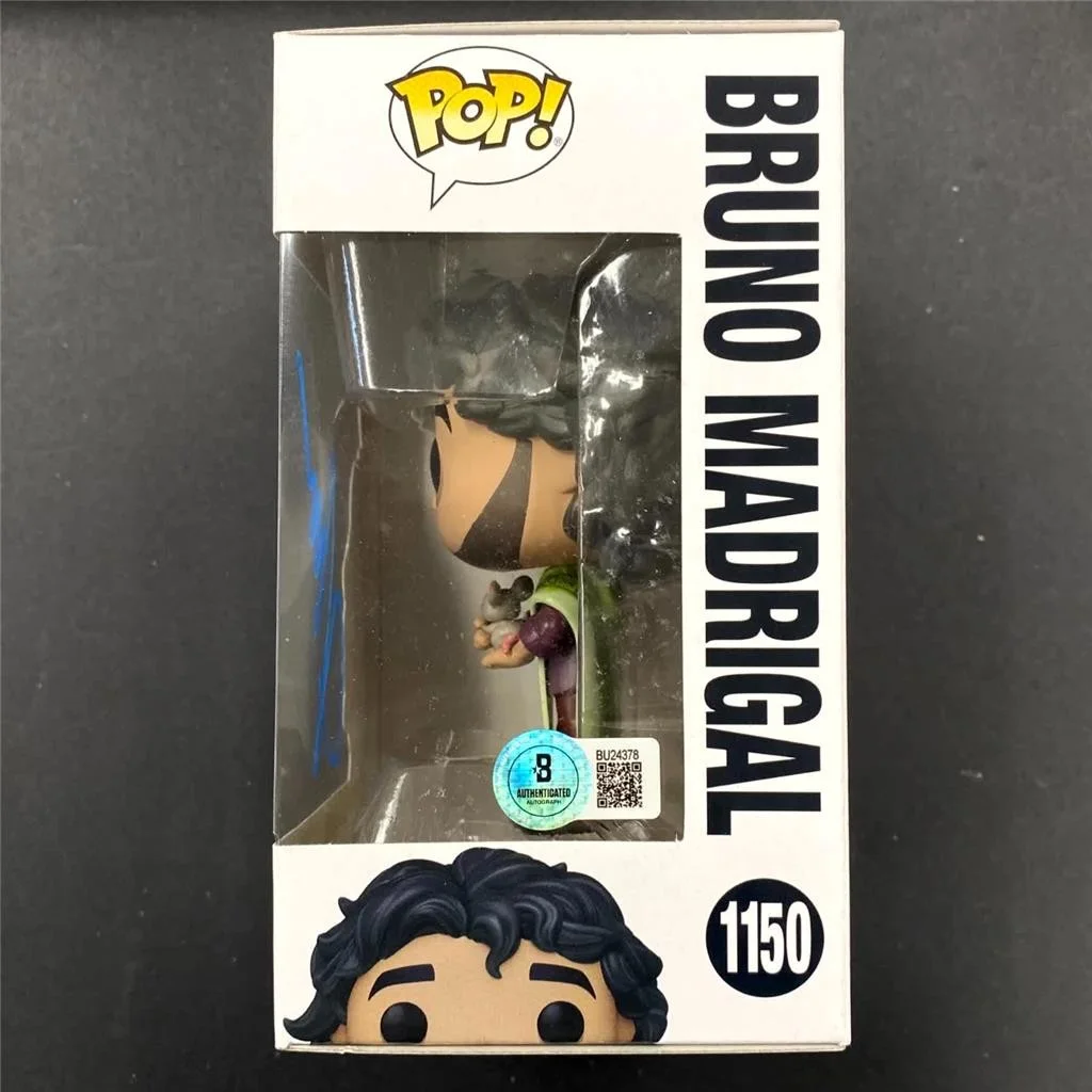 John Leguizamo signed Bruno Madrigal Encanto Funko Pop autograph (A) Beckett BAS, image 2