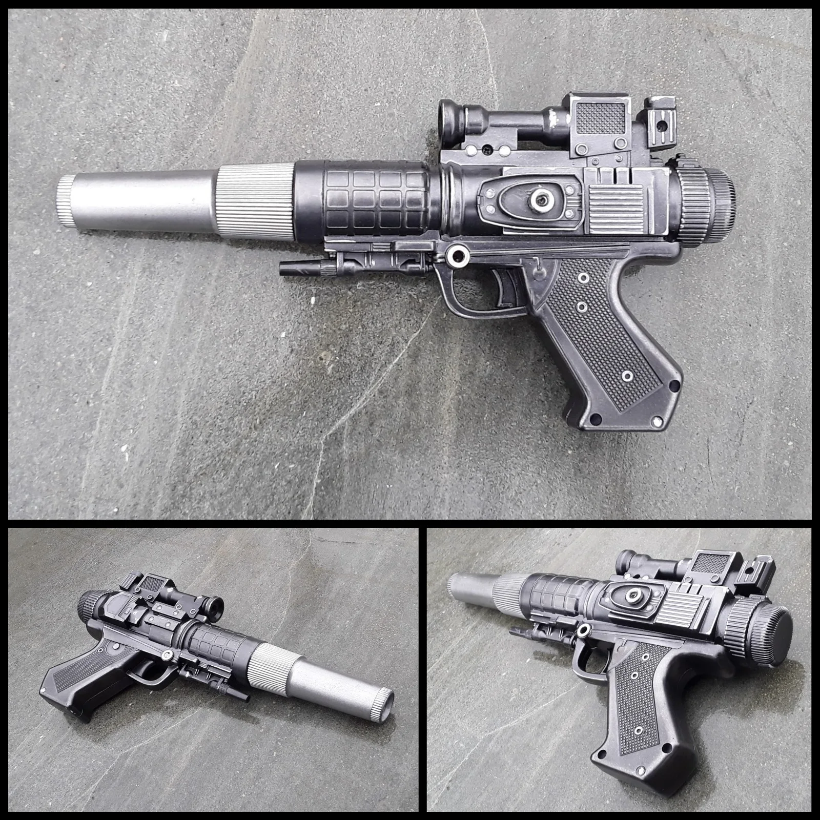 STAR WARS custom one-off Andor Rebel fighter blaster pistol Cosplay prop, изображение 2