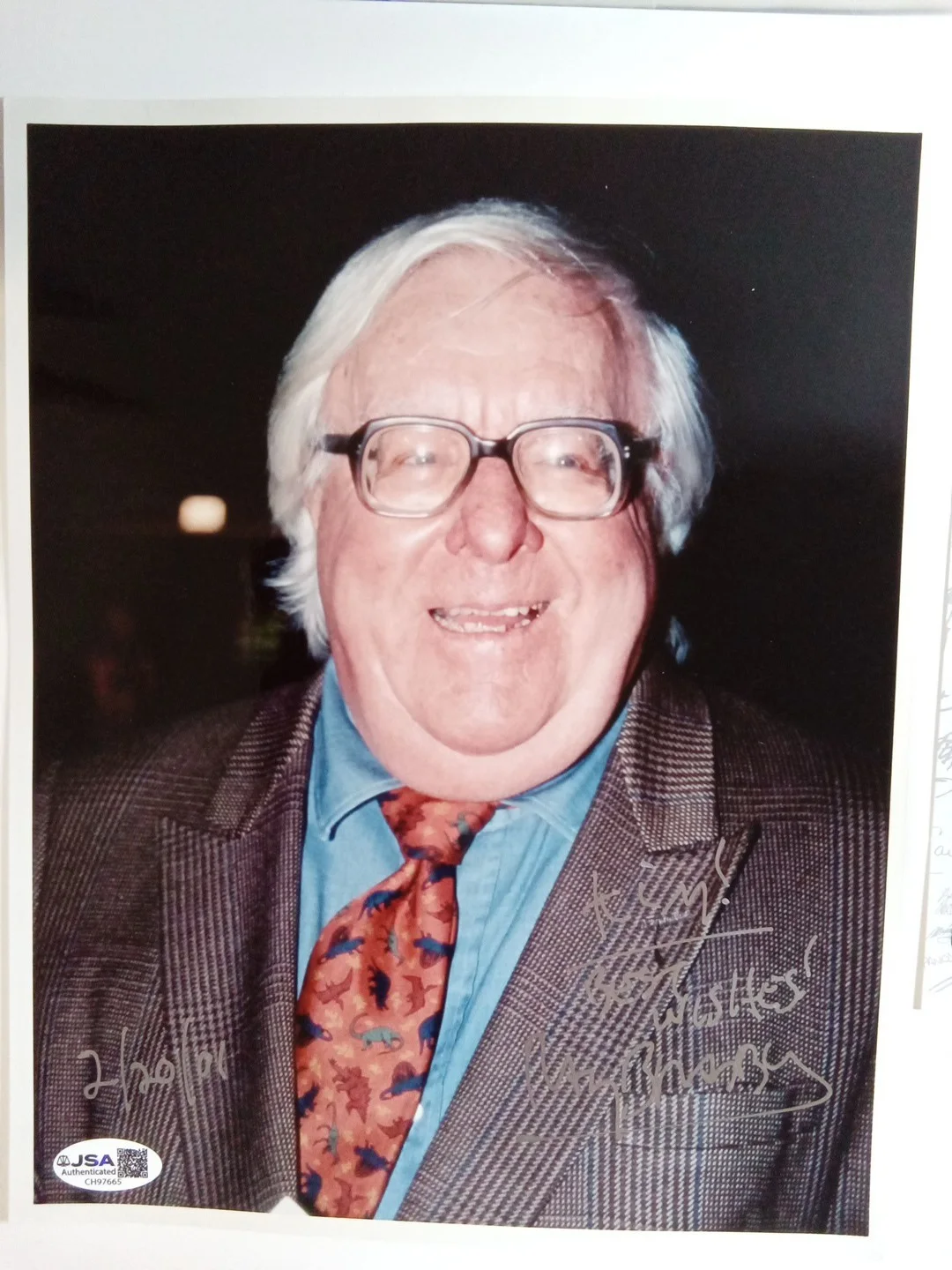 Ray Bradbury Signed 8x10 Photo Farenheit 451 Sci-Fi Legend JSA, image 2