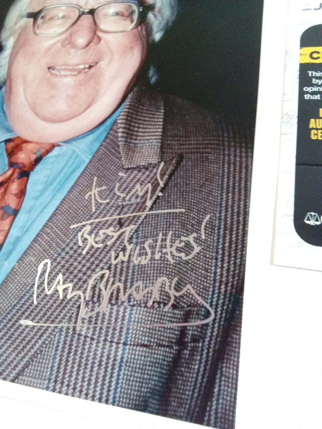 Ray Bradbury Signed 8x10 Photo Farenheit 451 Sci-Fi Legend JSA, image 3