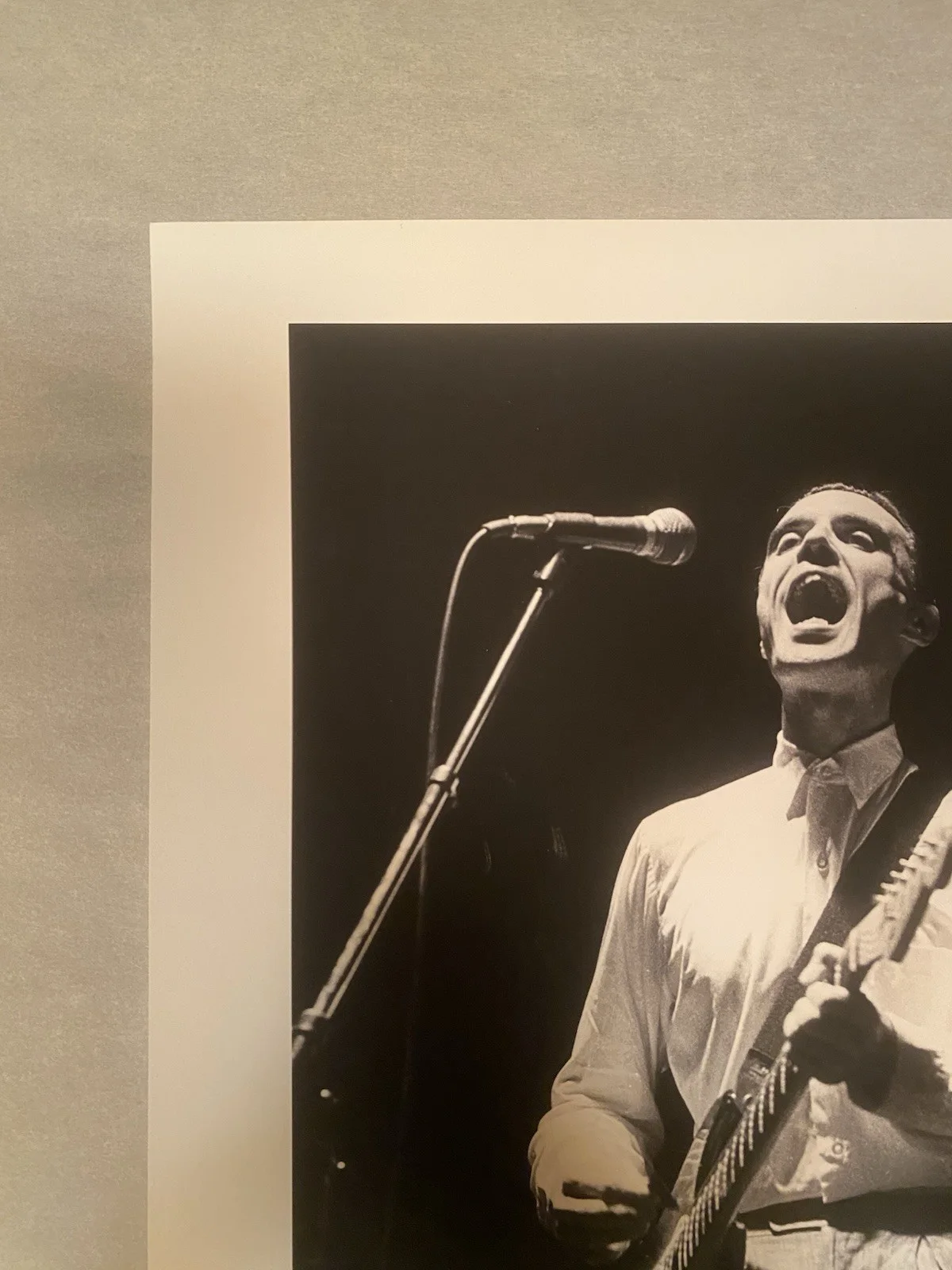 Steve Rapport David Byrne Loves Goes To Buildings On Fire Art Photo Signed COA, image 4
