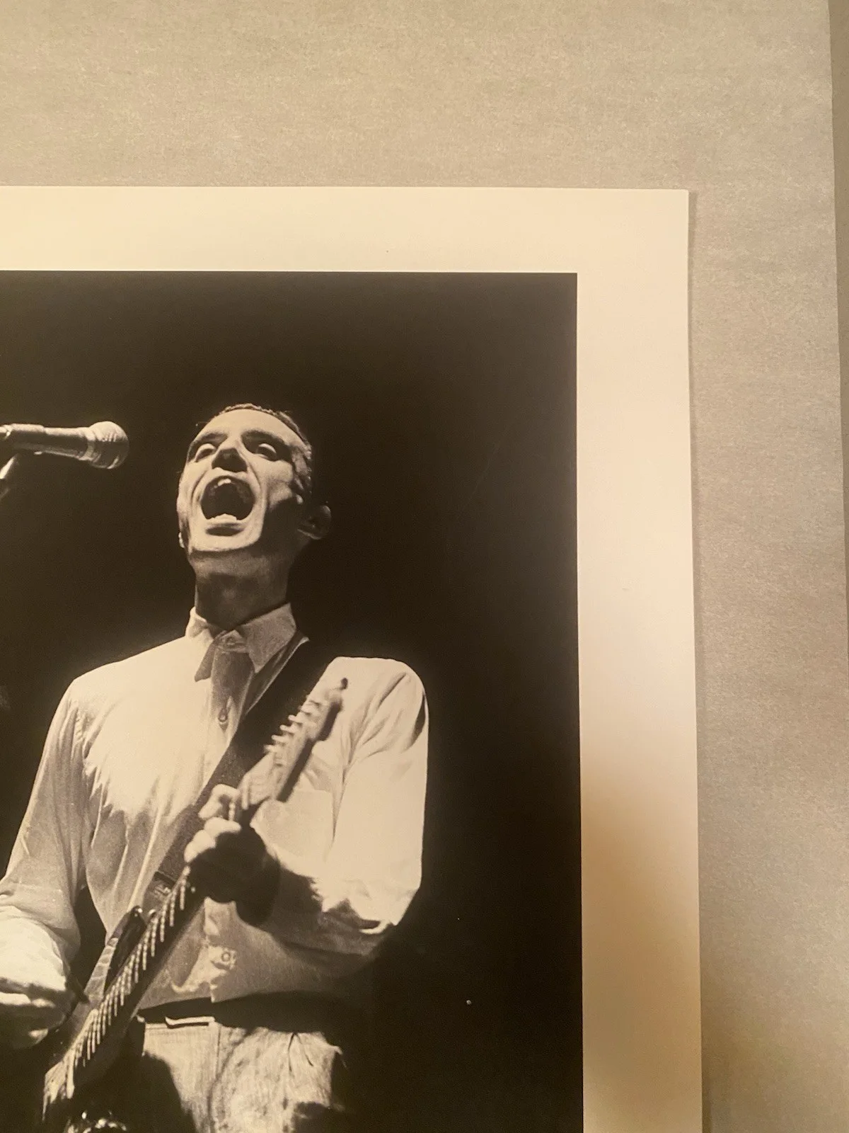Steve Rapport David Byrne Loves Goes To Buildings On Fire Art Photo Signed COA, image 5