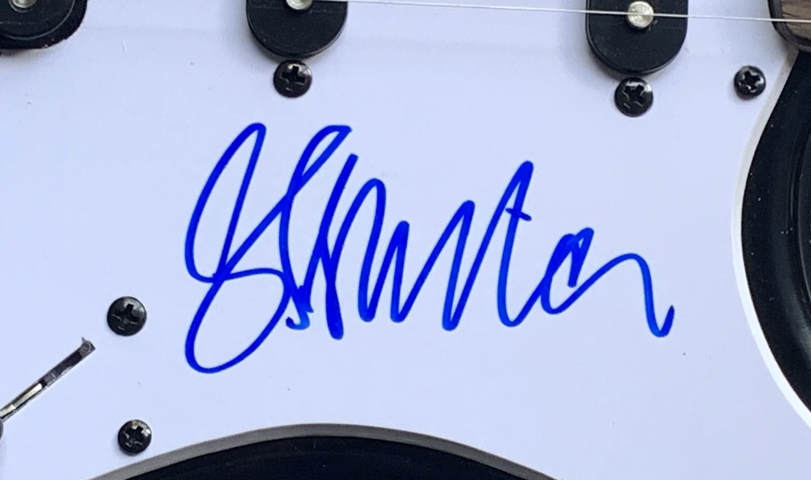 Steve Miller signed Fender guitar stratocaster with beckett coa, image 3