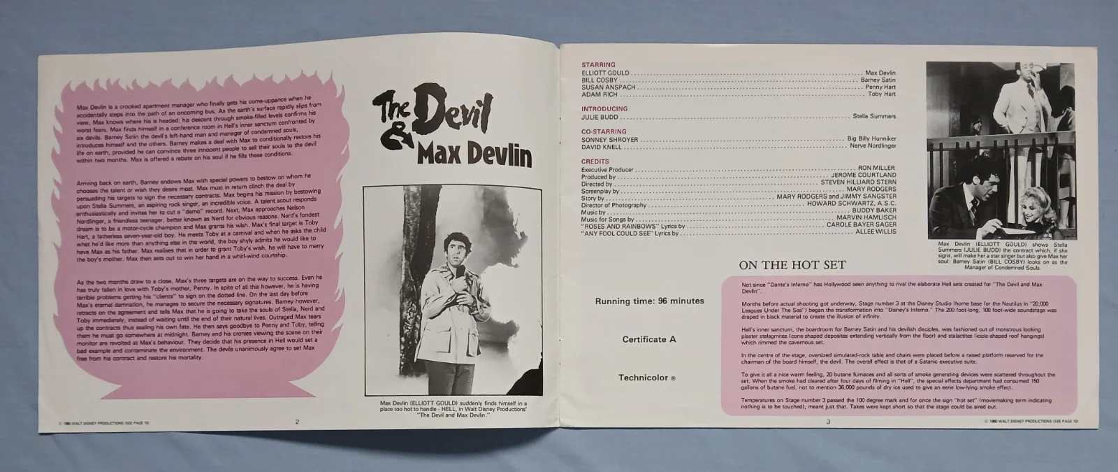 DEVIL & MAX DEVLIN / INCREDIBLE JOURNEY (1981) original UK Campaign Press Book, image 3