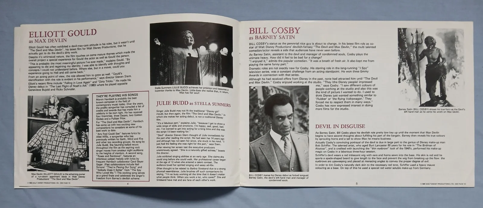 DEVIL & MAX DEVLIN / INCREDIBLE JOURNEY (1981) original UK Campaign Press Book, image 4