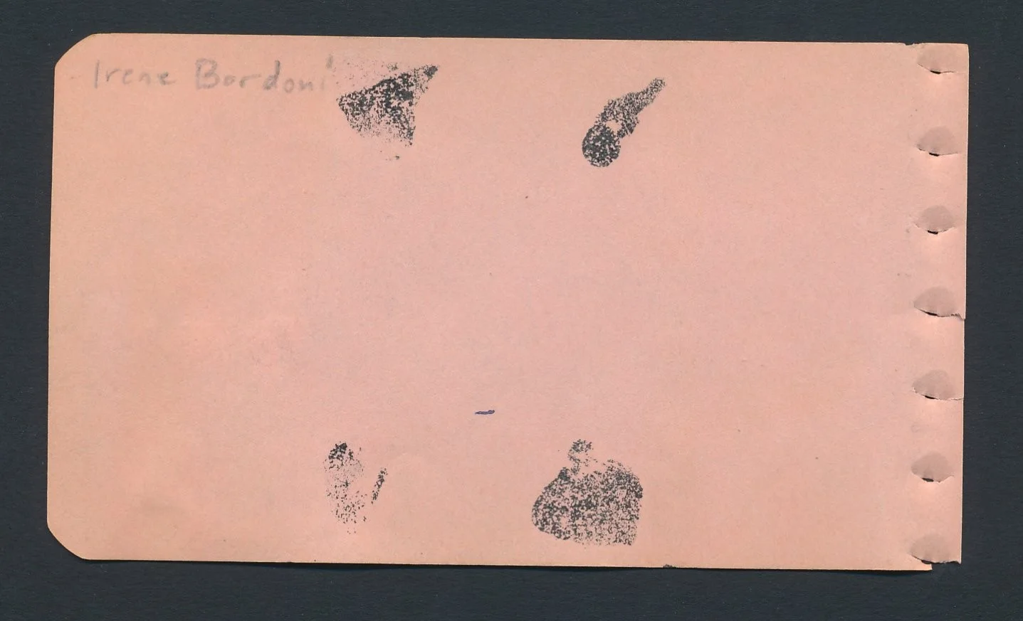 Irene Bordoni - 1941 Signed Album Page w/ 1929 Orig. Trimmed Still (d.1953), изображение 4