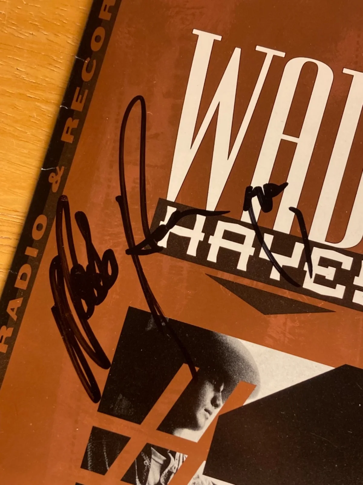 Hand SIGNED Wade Hayes ~5x7 Sony/Columbia RSVP Promo Card - Country Music, изображение 2