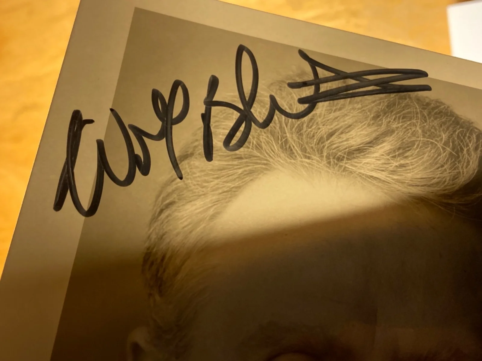 Hand SIGNED Wolf Blitzer 5x7 Original CNN Press Photo (1998) News Anchor, image 3