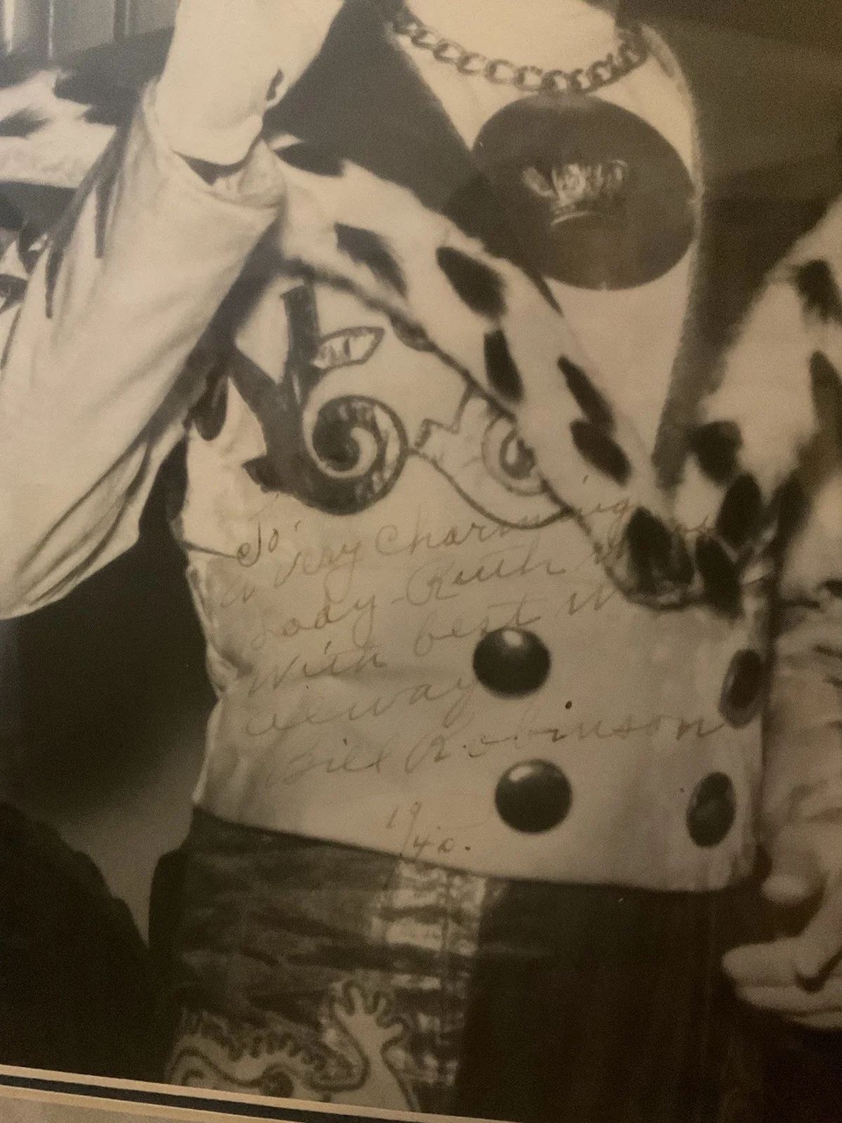 Bill Robinson — BILL ROBINSON Autographed Signed 13 X 10 Inches., image 3