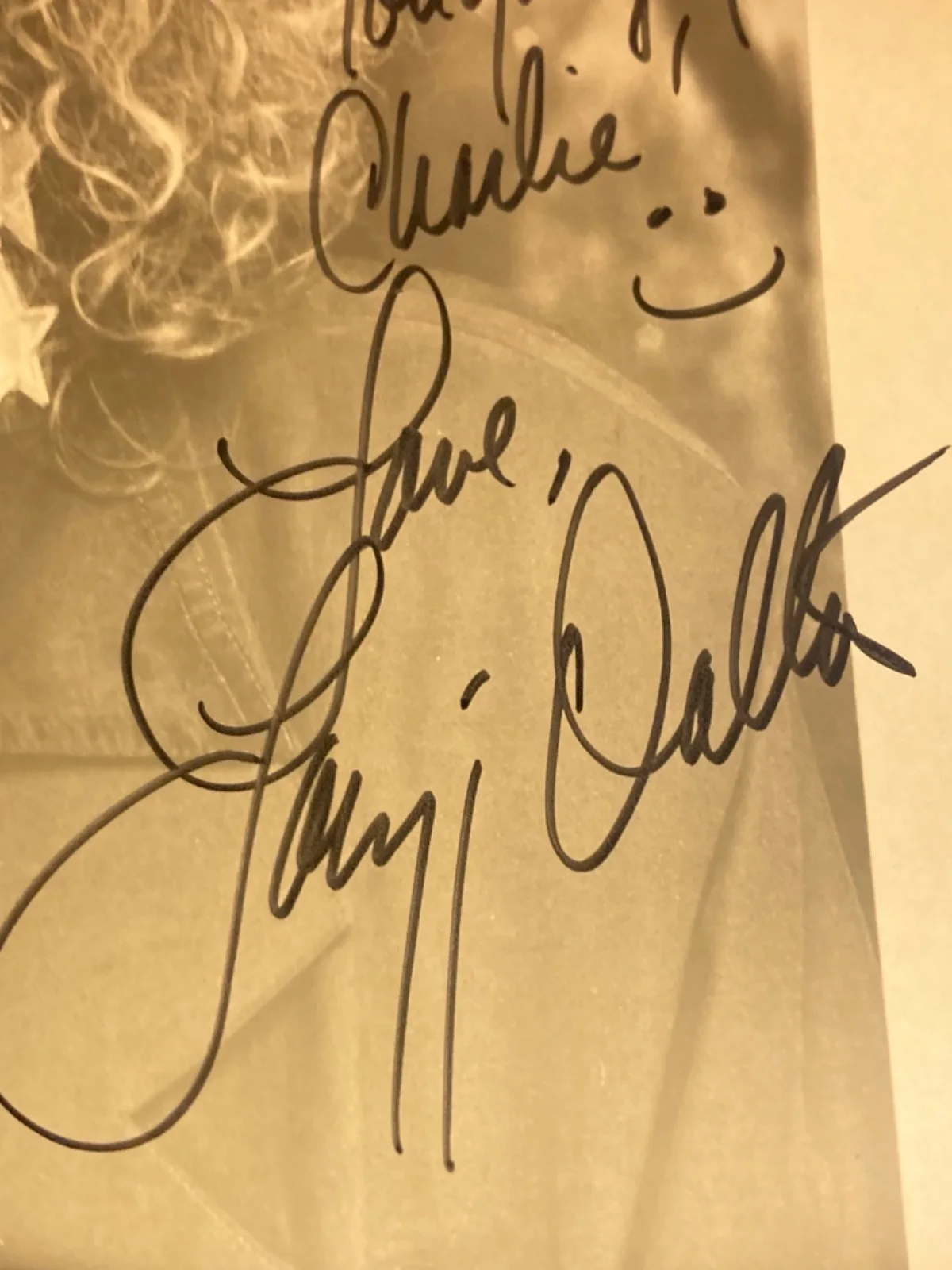 Hand SIGNED Lacy J Dalton 8x10 Agency Photo - Nashville Country Musician, изображение 4