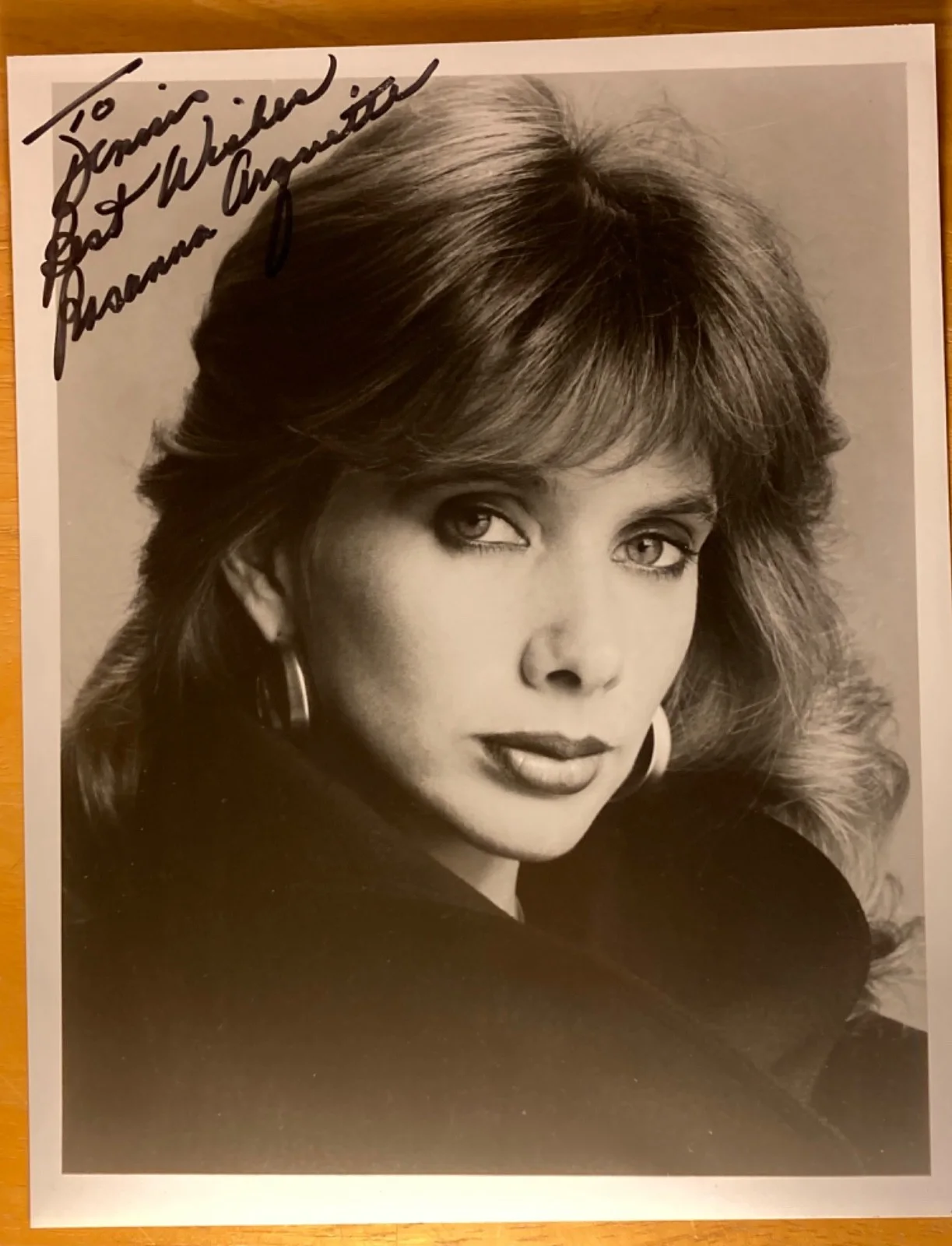 Hand SIGNED Rosanna Arquette 8x10 Vintage Photo - After Hours, Seeking Susan, et, изображение 2