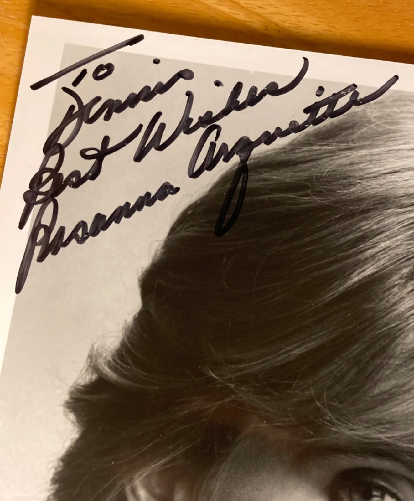 Hand SIGNED Rosanna Arquette 8x10 Vintage Photo - After Hours, Seeking Susan, et, изображение 3