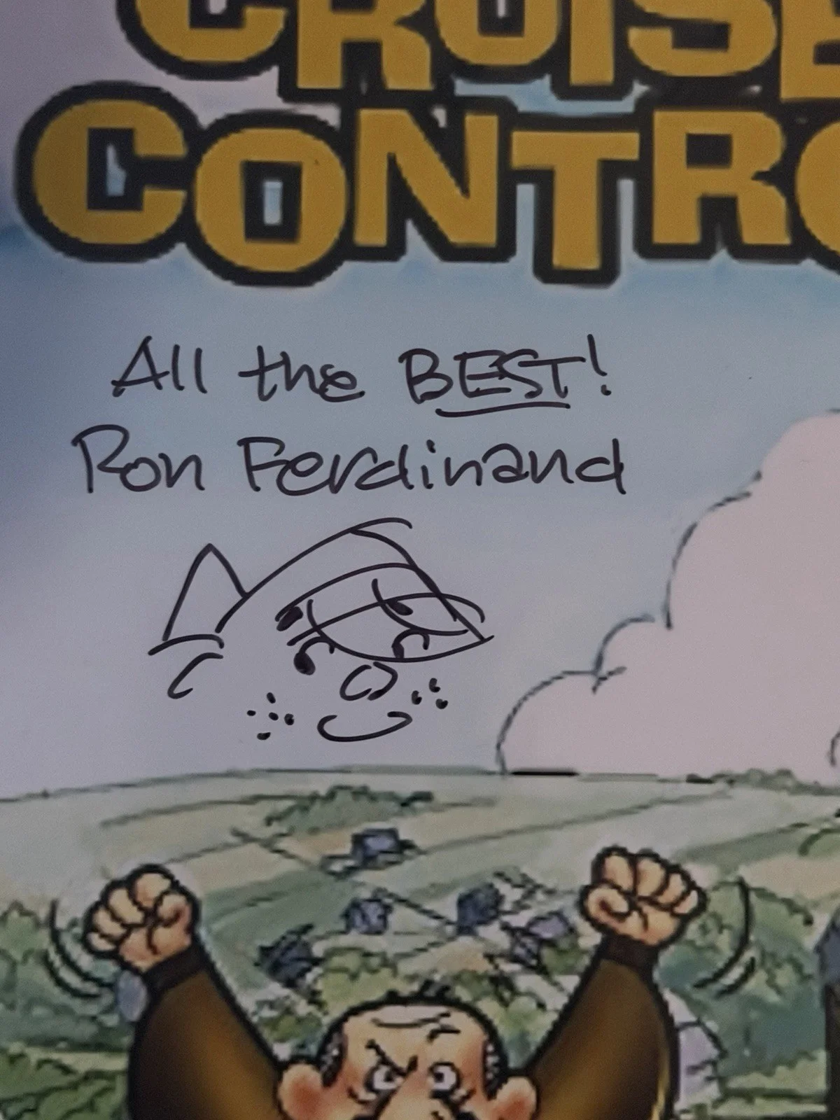 Ron Ferdinand Signed "Denis the Menace: Cruise Control" 8x10 Photo ACOA, image 2