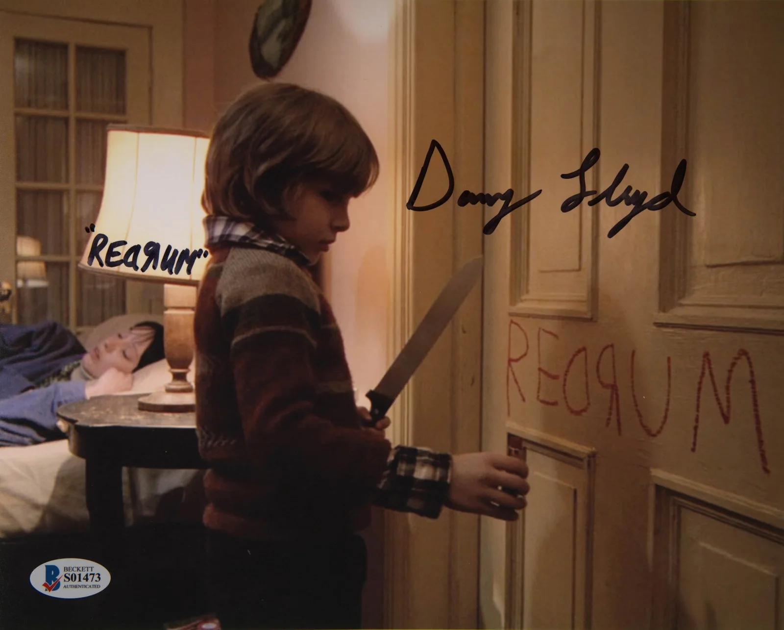 Danny Lloyd — Danny Lloyd Signed 8x10 Photo "Redrum" Beckett COA from Private Signing, изображение 2