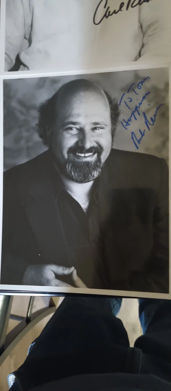Carl Reiner Rob Reiner Signed Photos, image 2