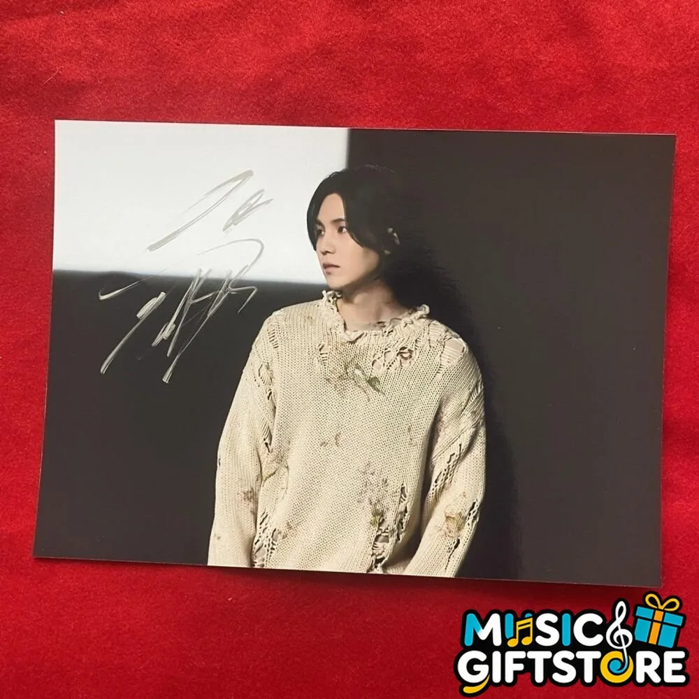 Pre-owned BTS JK JUNG KOOK V SUGA JIN JIMIN Autographed Photo 4*6 K-POP 2025 #MU, изображение 4