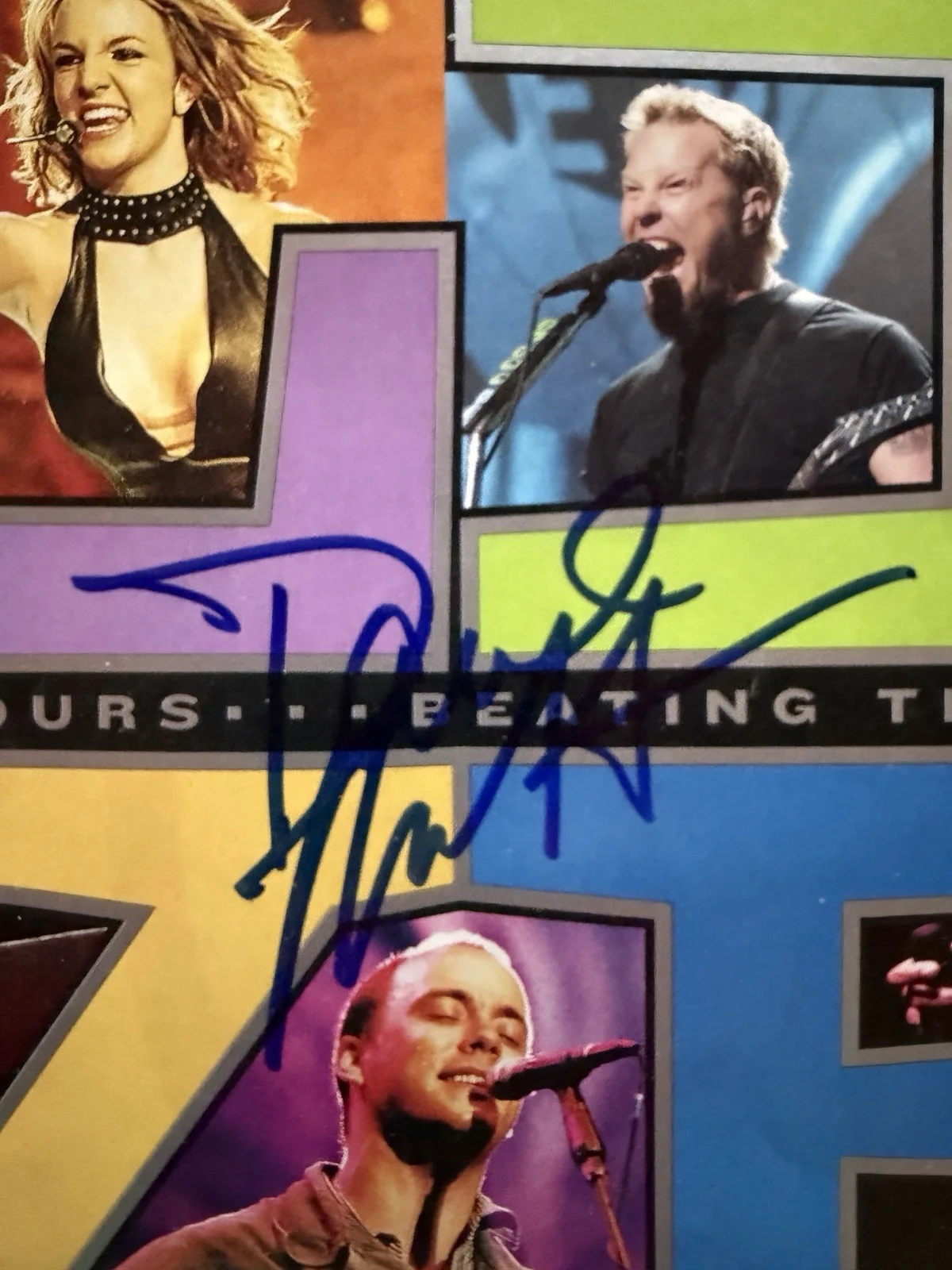 Dave Matthews Signed Rolling Stone Magazine 08/17/2000 Summer Music SAS COA, image 2