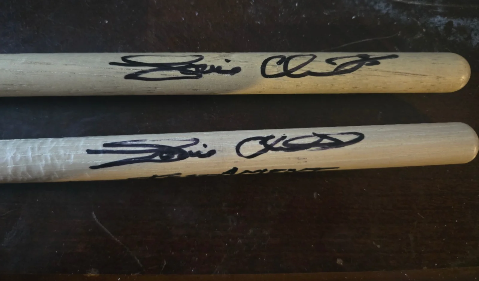 Louie Clemente**singed Testament Drumstick**Concert vendor bought, image 2