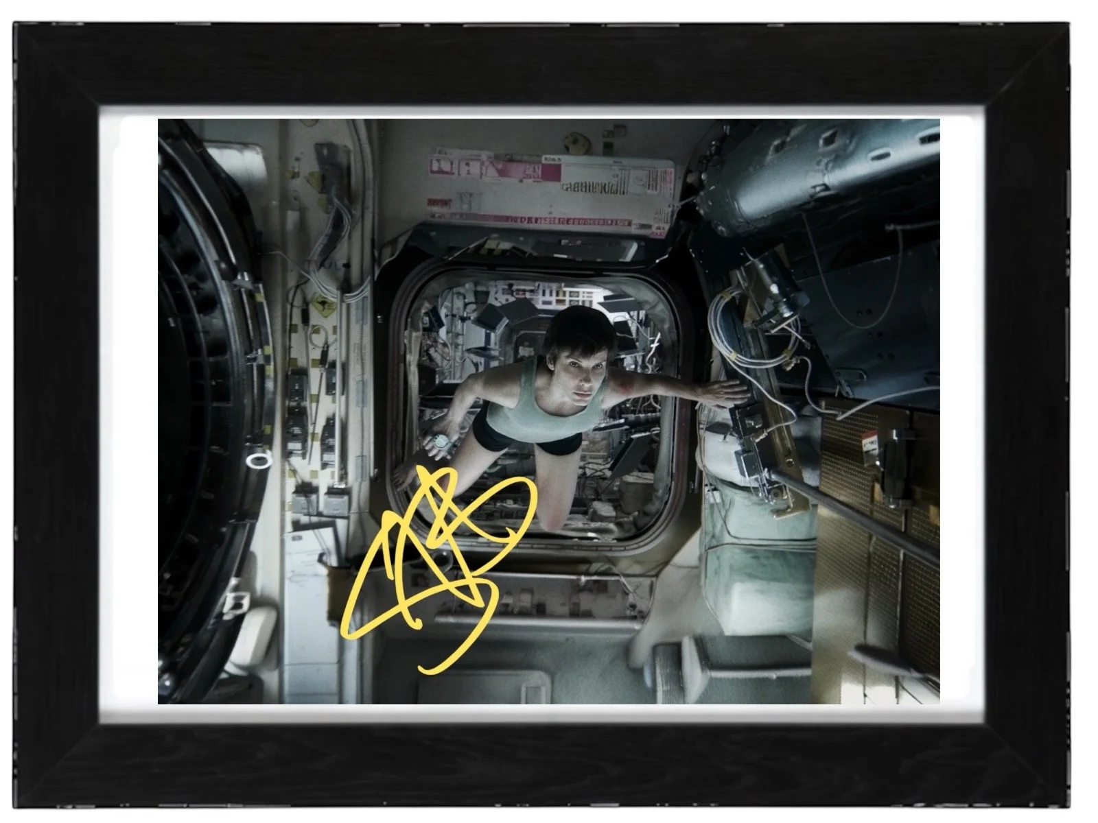Sandra Bullock Signed Autograph PHOTO Pre Print 6x4/A4/ Framed, image 3
