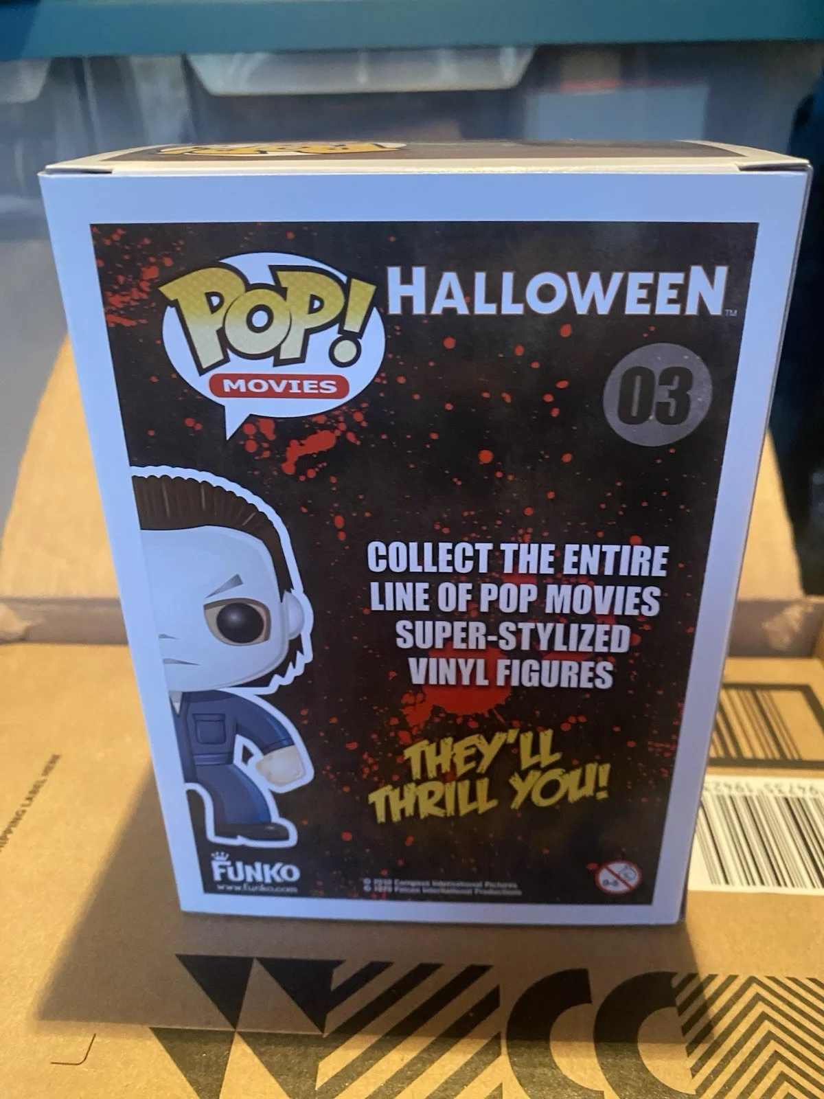 Funko Pop Halloween Michael Myers 03 Signed by Tyler Mane with JSA COA, image 4