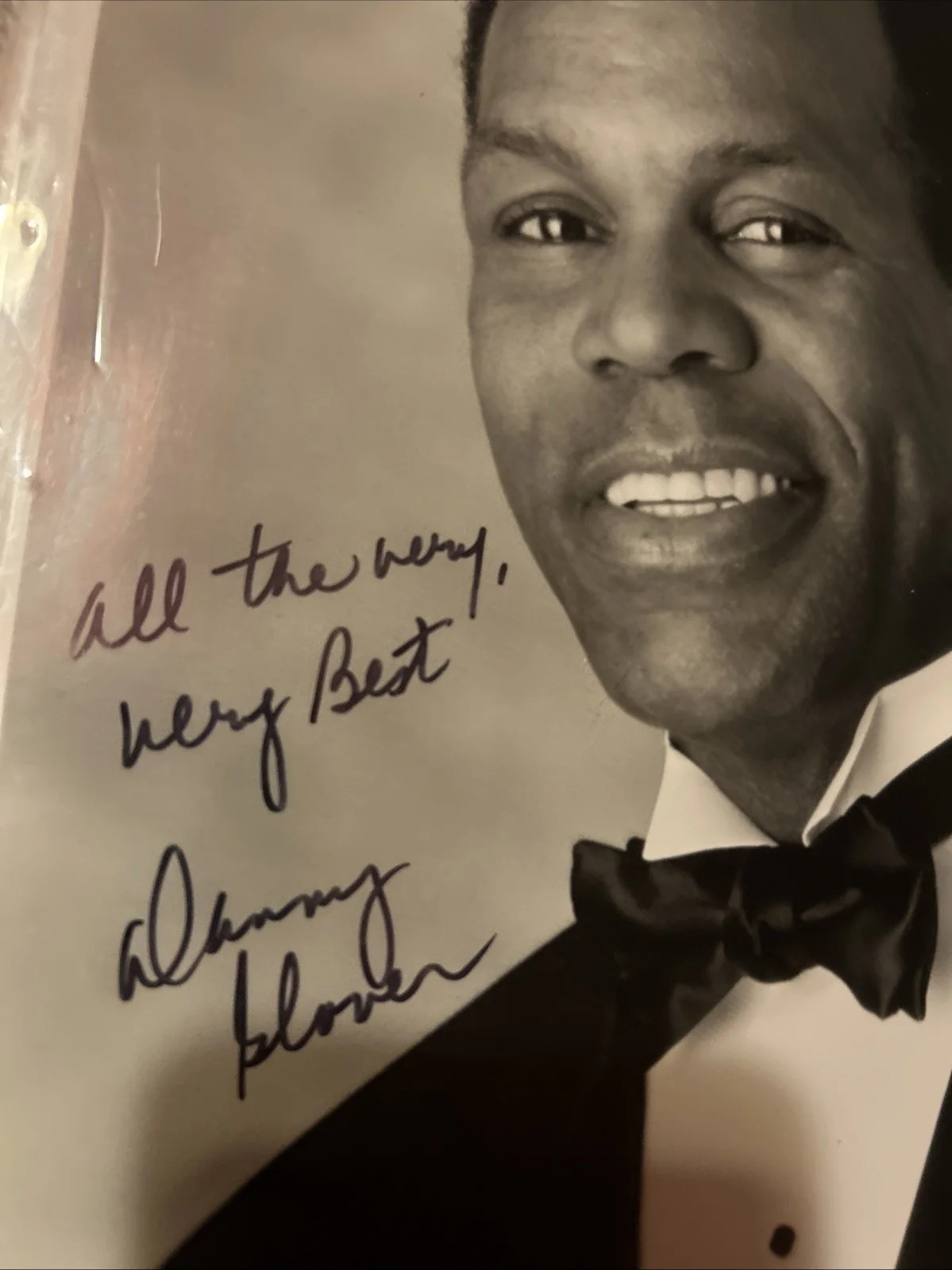 Danny Glover — Danny Glover 8 X 10 Black-And-White Autographed Photo Original, изображение 2