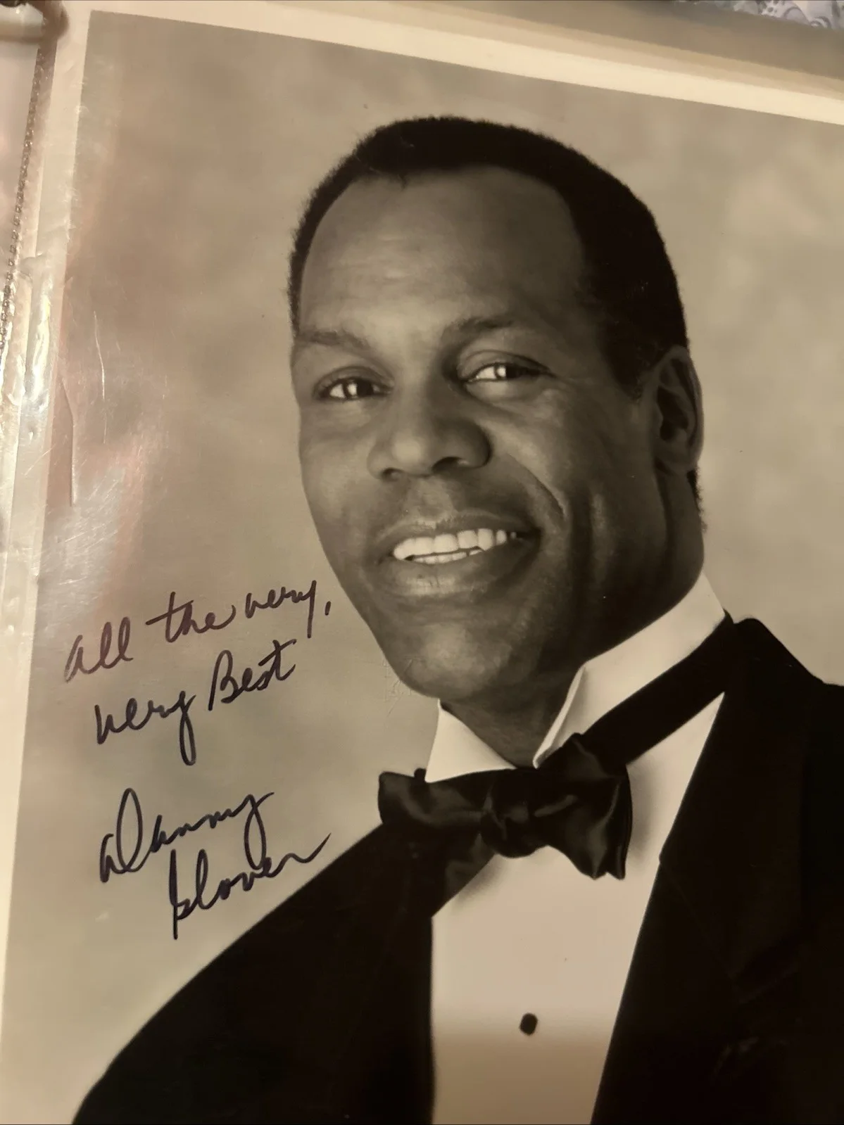 Danny Glover — Danny Glover 8 X 10 Black-And-White Autographed Photo Original, изображение 3