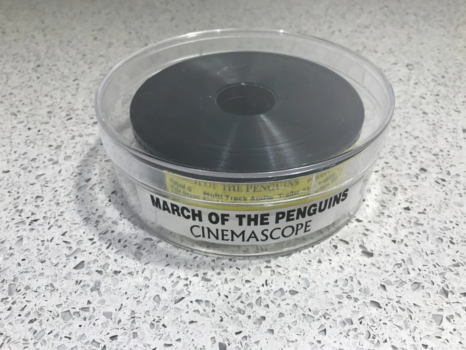 35mm Movie Trailer Film Cell Cinema Reel - MARCH OF THE PENGUINS (2005), изображение 3
