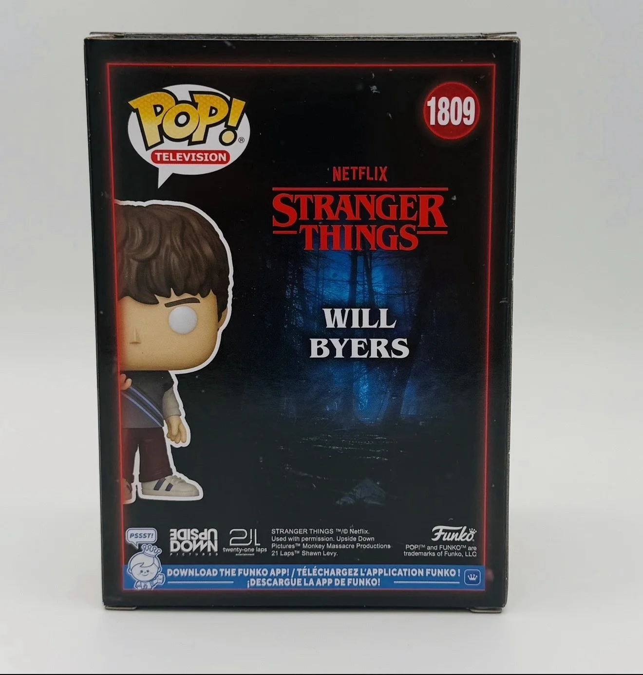 Noah Schnapp — NOAH SCHNAPP SIGNED WILL BYERS HIVE MIND FUNKO POP STRANGER THINGS SORCERER +BAS, image 3