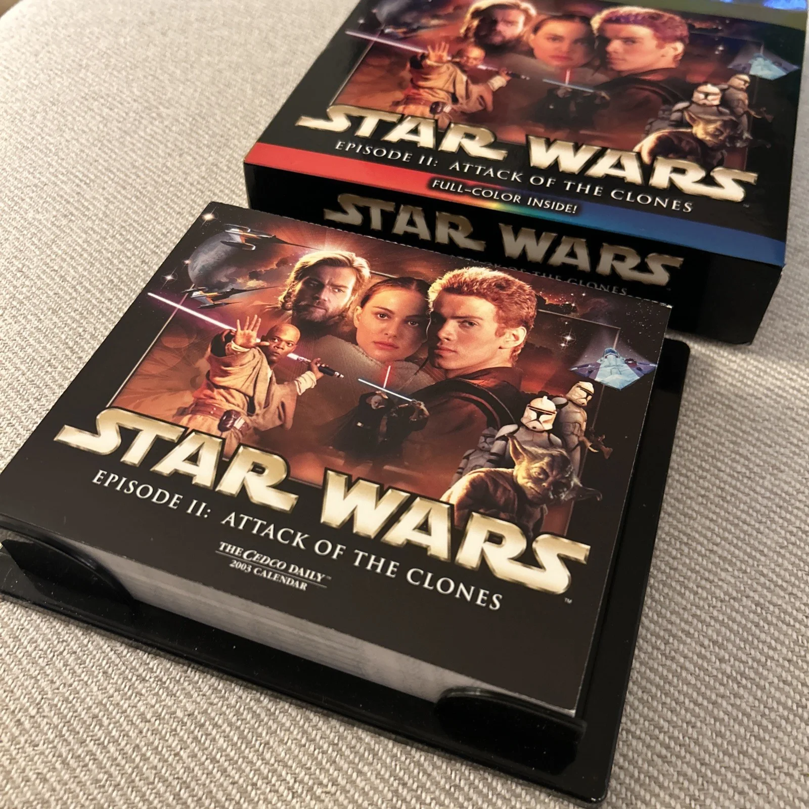 Star Wars 2003 Desk Calendar- episode 2 attack of the clones - UNUSED, изображение 5
