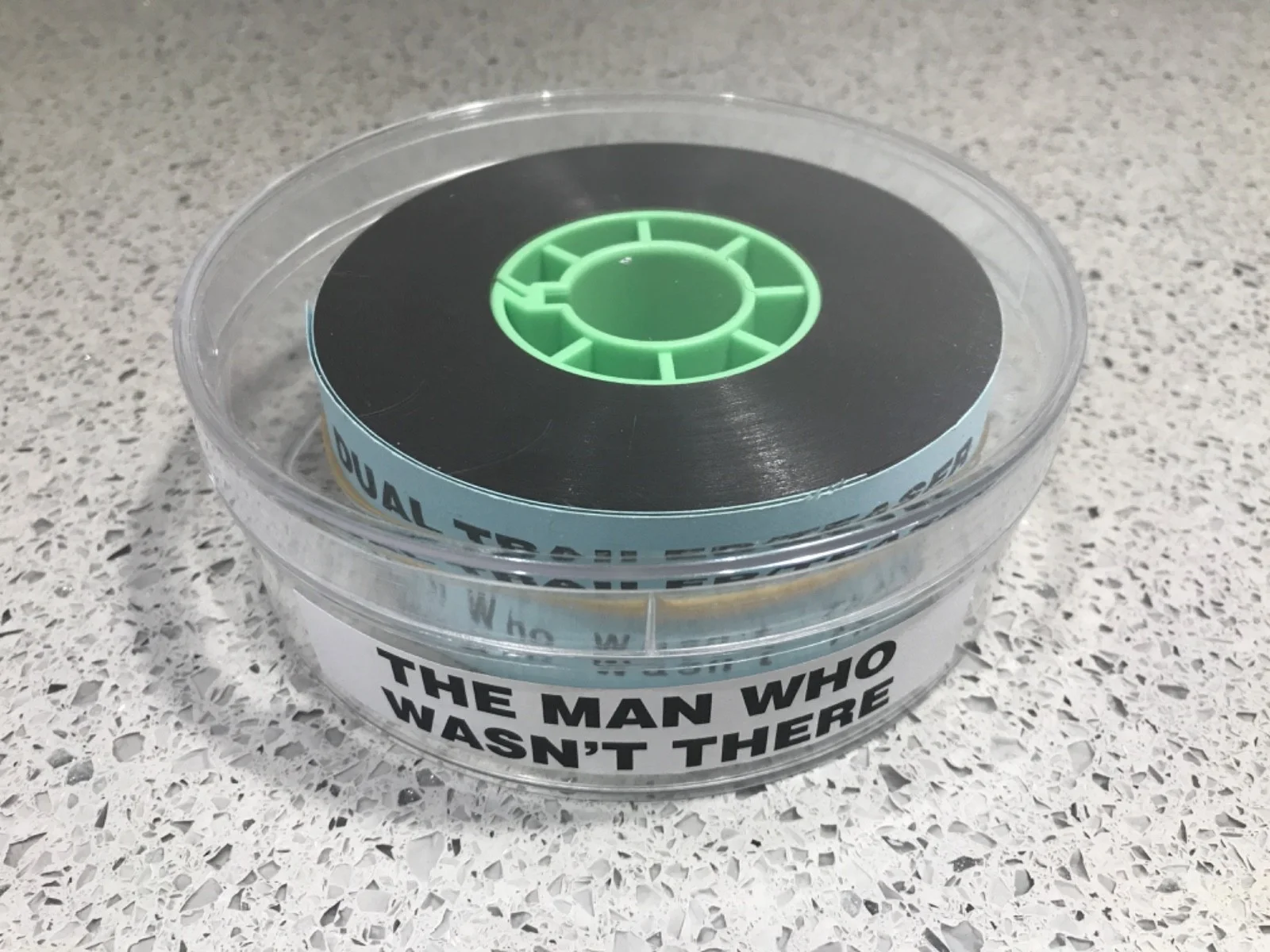 35mm Movie Trailer Film Cell Cinema Reel - THE MAN WHO WASN’T THERE (2001), изображение 3