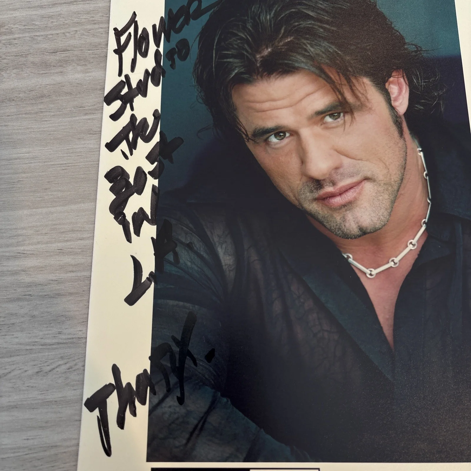 Marcus LaVoi, Sivan Alyra Rose — Marcus LaVoi AUTOGRAPH Signed 8x10 Photo, image 2