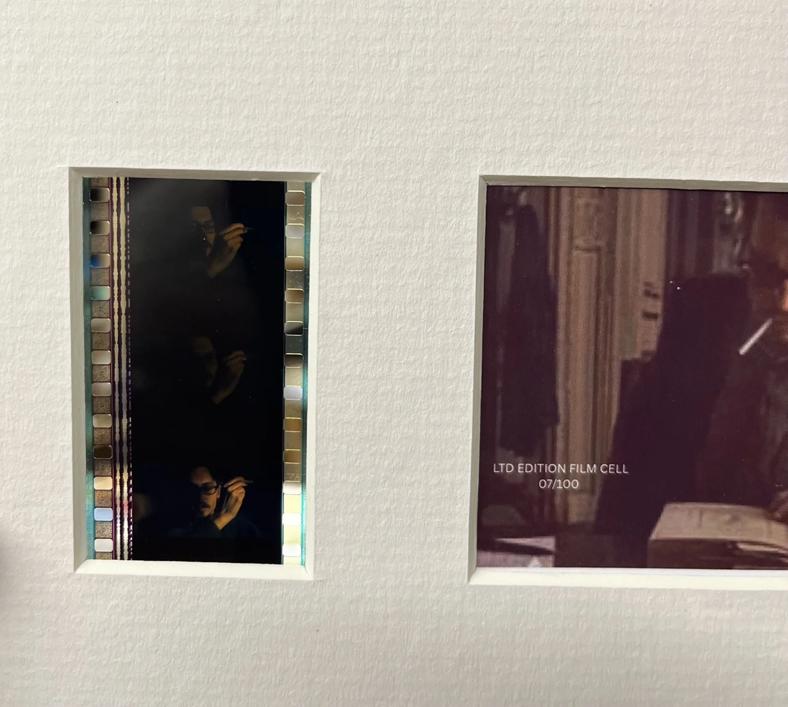THE NINTH GATE. 35mm Film Cell Mounted Display, image 4