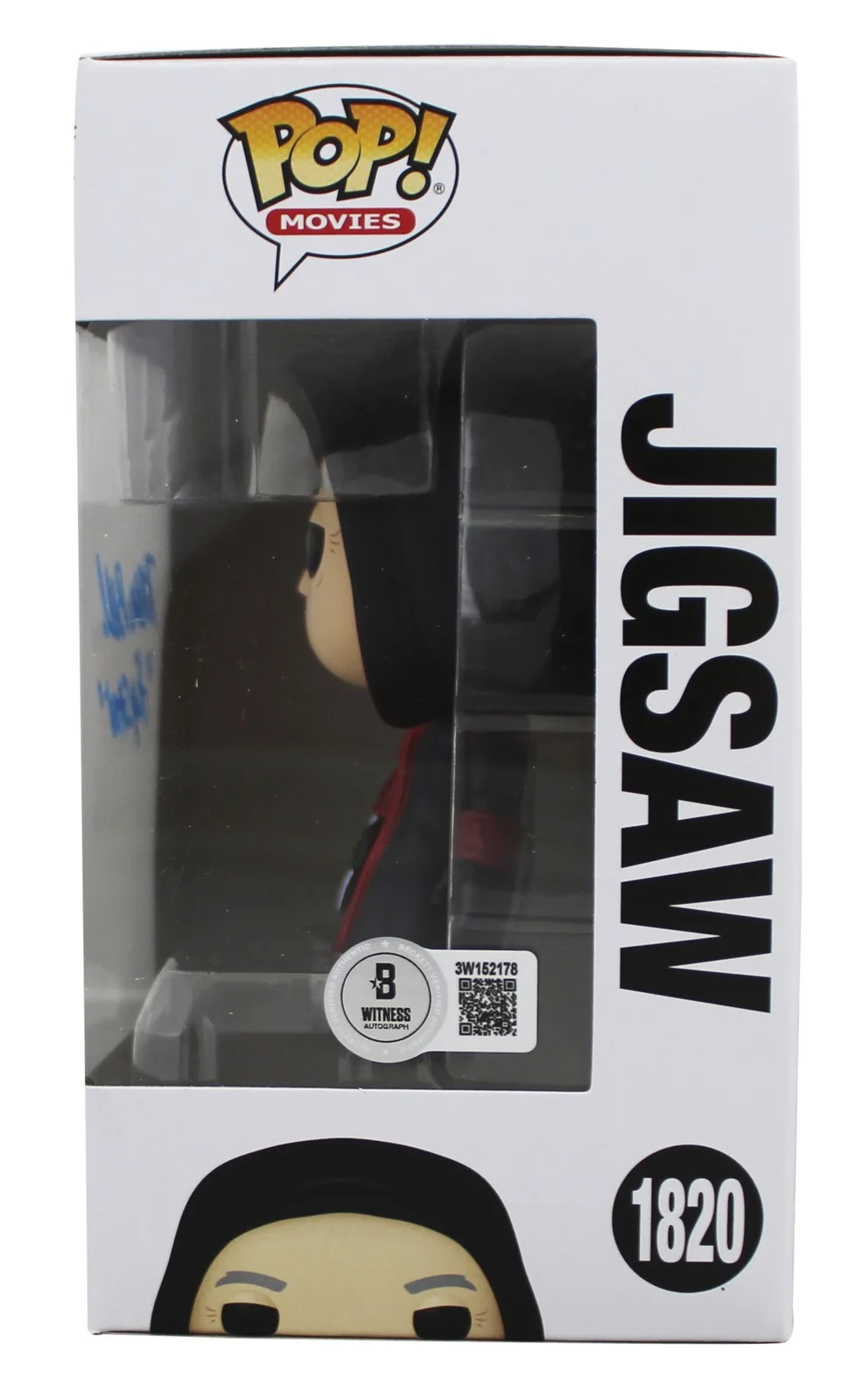 Tobin Bell — Tobin Bell Saw "Jigsaw" Authentic Signed Jigsaw #1820 Funko Pop Vinyl Figure BAS, изображение 3