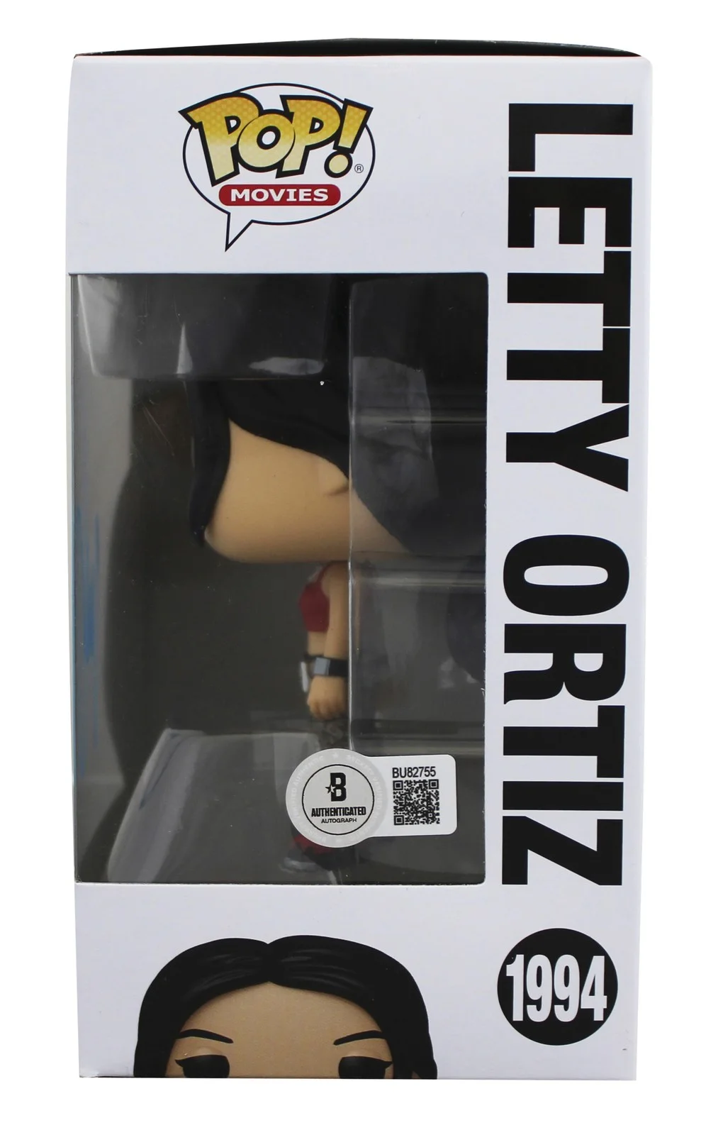 Michelle Rodriguez — Michelle Rodriguez Fast & Furious Signed Letty Ortiz #1994 Funko Pop Figure BAS, image 3