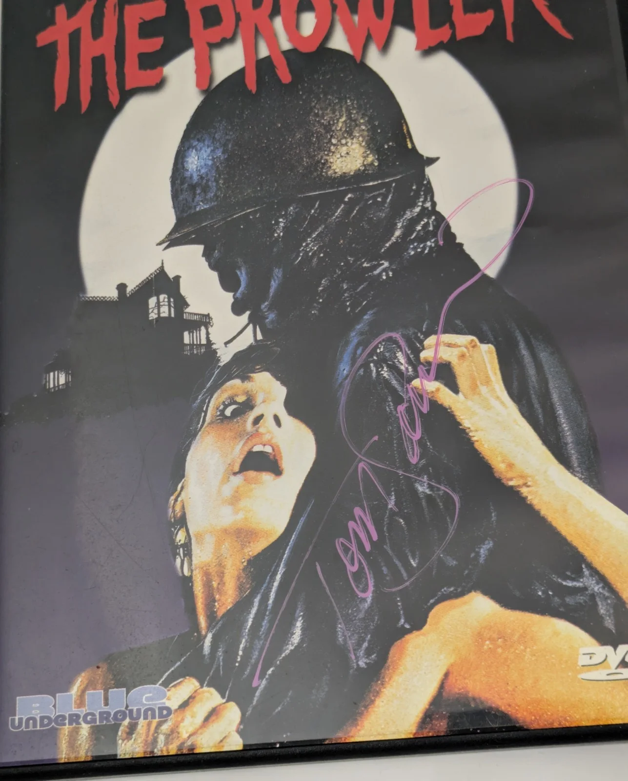 Tom Savini Signed Autographed x2 The Prowler DVD Horror Slasher Movie Halloween, image 2