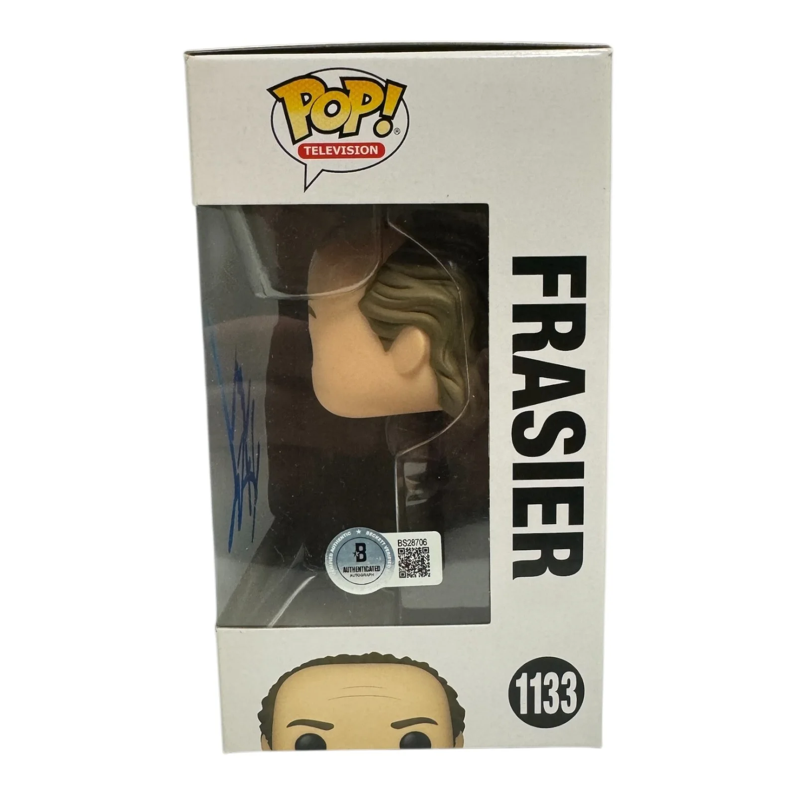 KELSEY GRAMMER — KELSEY GRAMMER SIGNED AUTOGRAPH FUNKO POP FRASIER 1133 BECKETT BAS, изображение 2