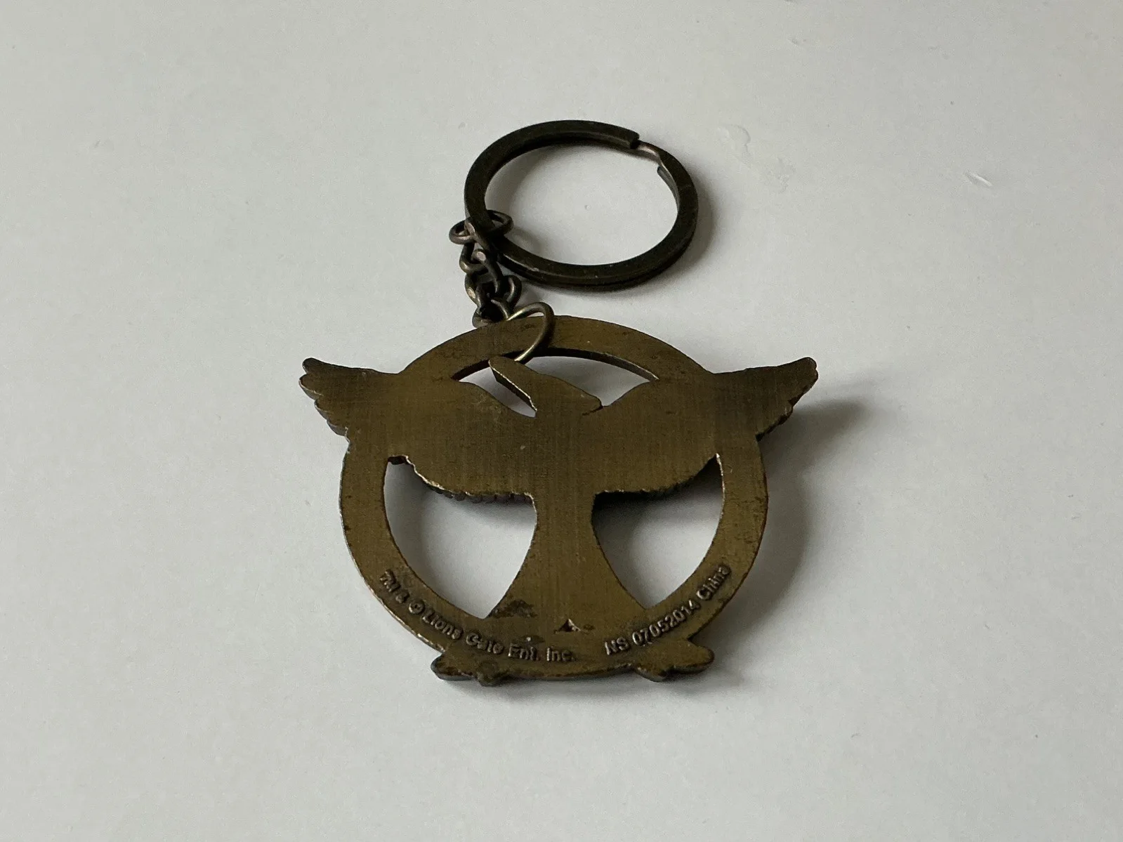 2014 The Hunger Games - Mockingjay Part 1. Movie Promotional Keychain, BNWOT., image 2