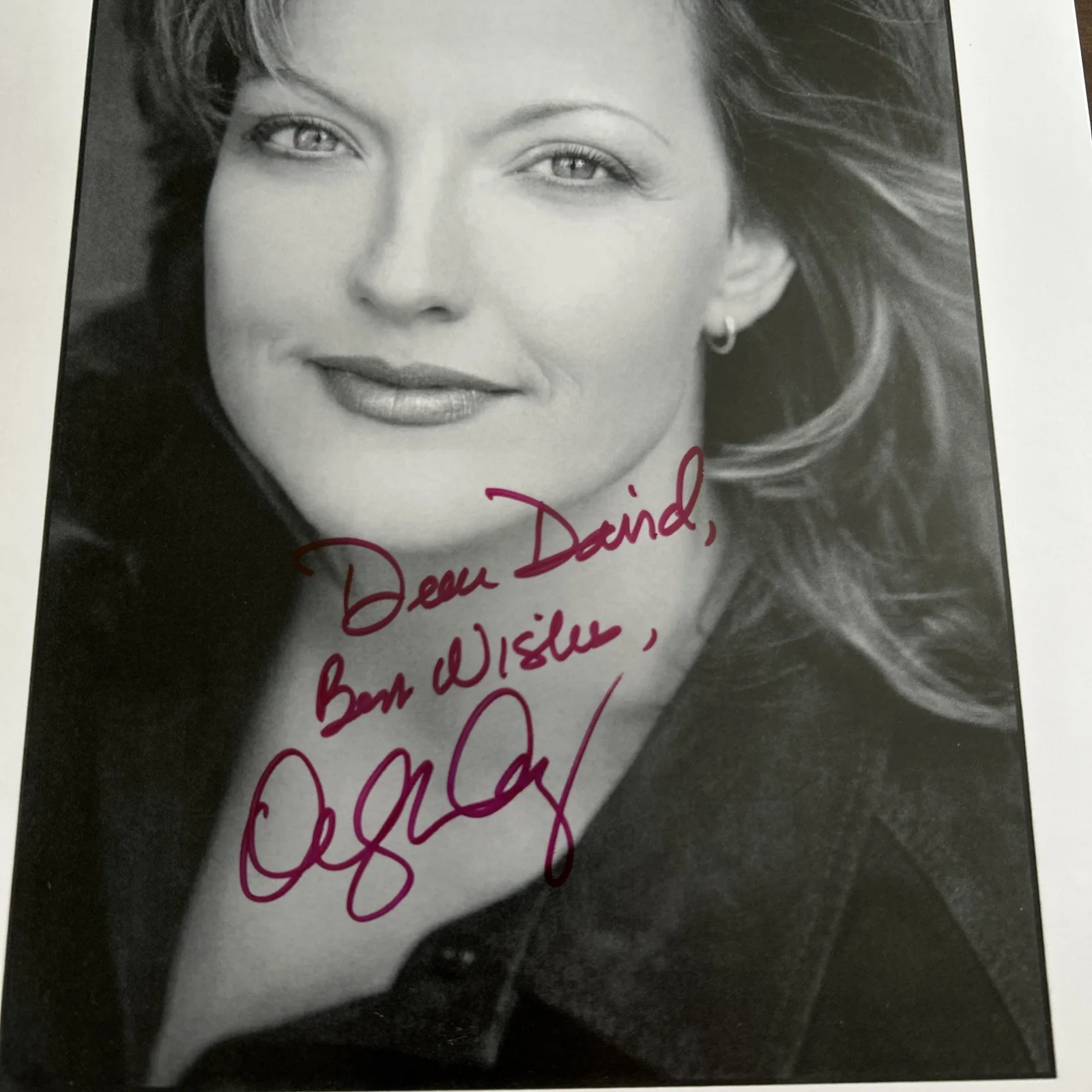 Orlagh Cassidy — Orlagh Cassidy Autographed 8x10 Photograph Guiding Light, image 2