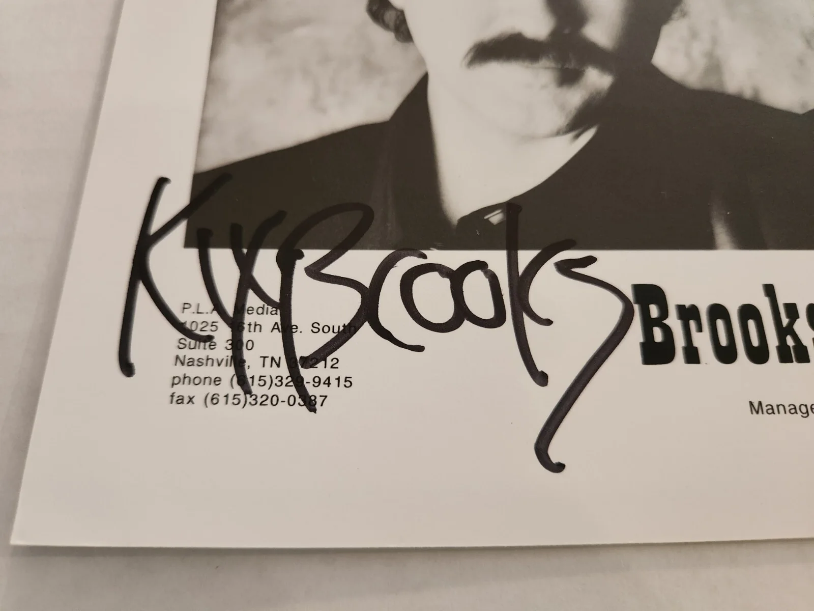 BROOKS & DUNN Country Music Duo Hand Signed Photo 8X10 Kix Brooks Ronnie Dunn, изображение 3