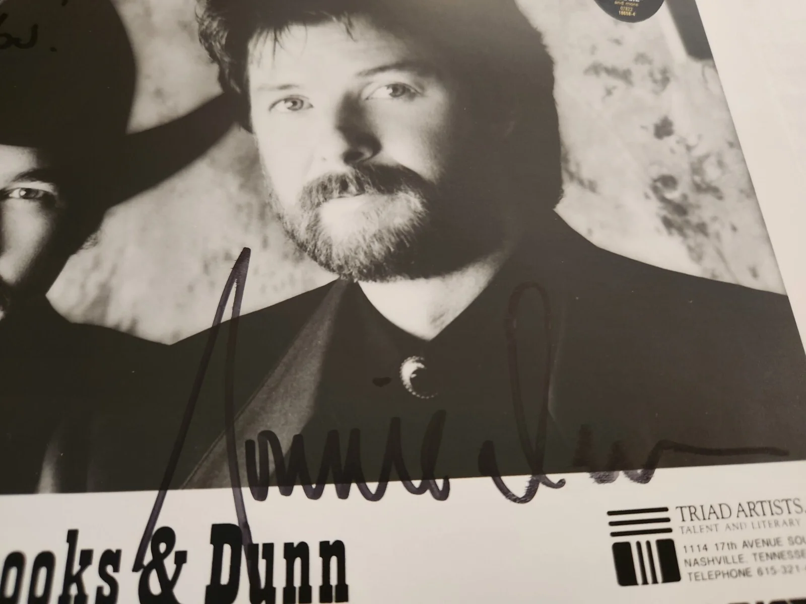 BROOKS & DUNN Country Music Duo Hand Signed Photo 8X10 Kix Brooks Ronnie Dunn, изображение 4