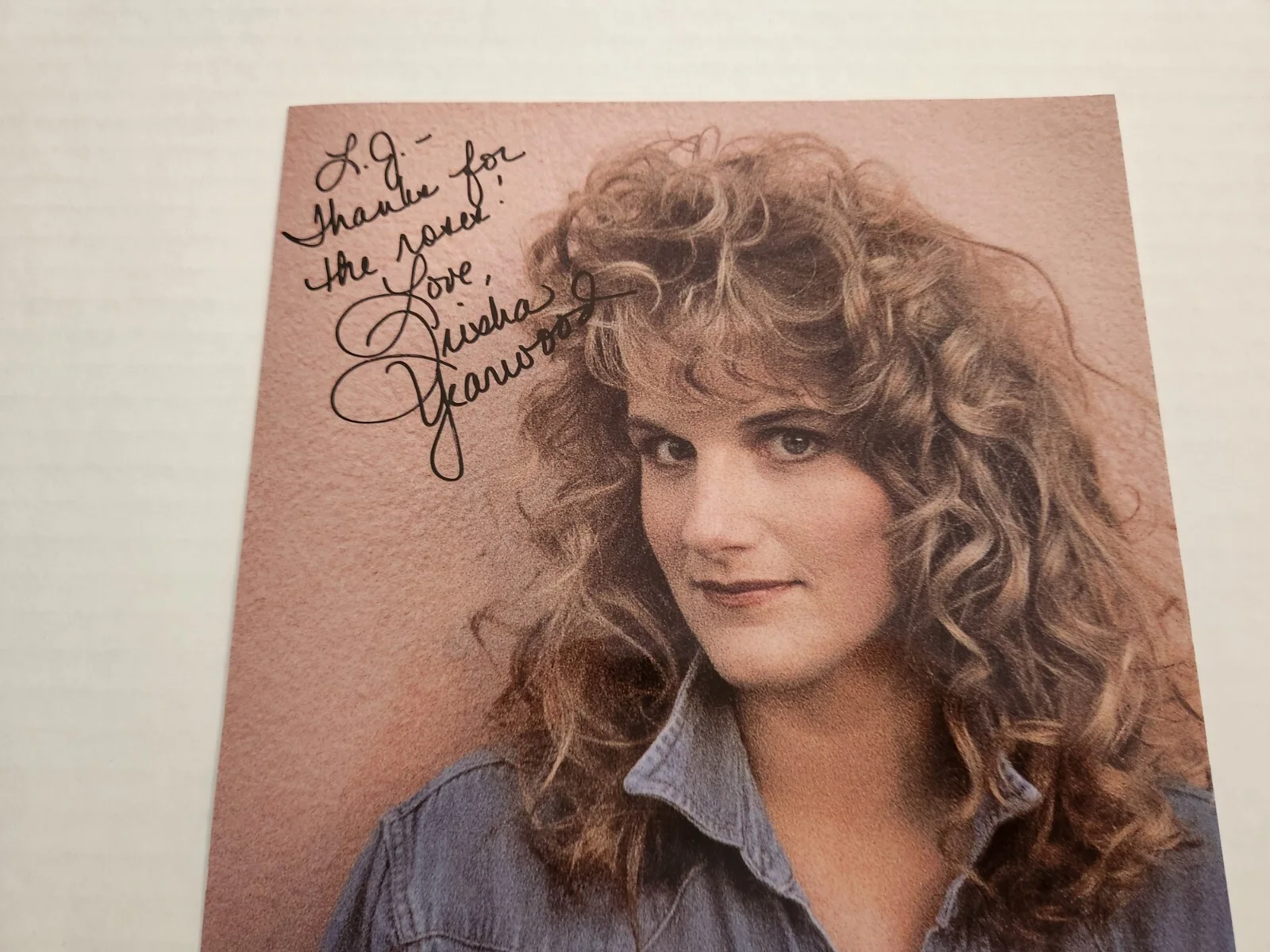 Trisha Yearwood Country Music Singer Hand Signed Color Photo 8X10, изображение 5