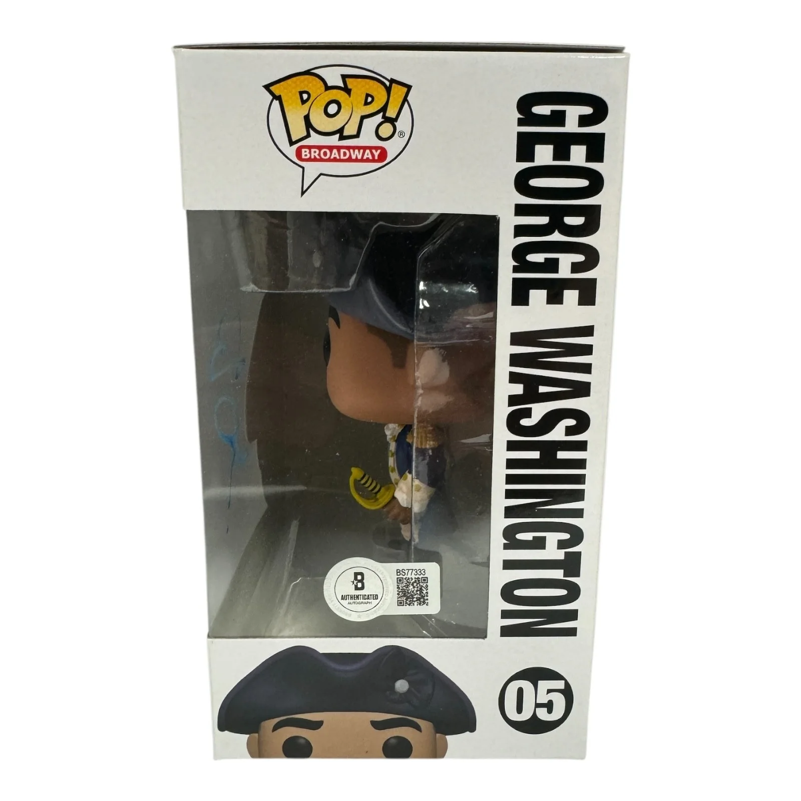 Christopher Jackson — Christopher Jackson Signed Autograph Hamilton Funko Pop 05 Beckett BAS, изображение 2