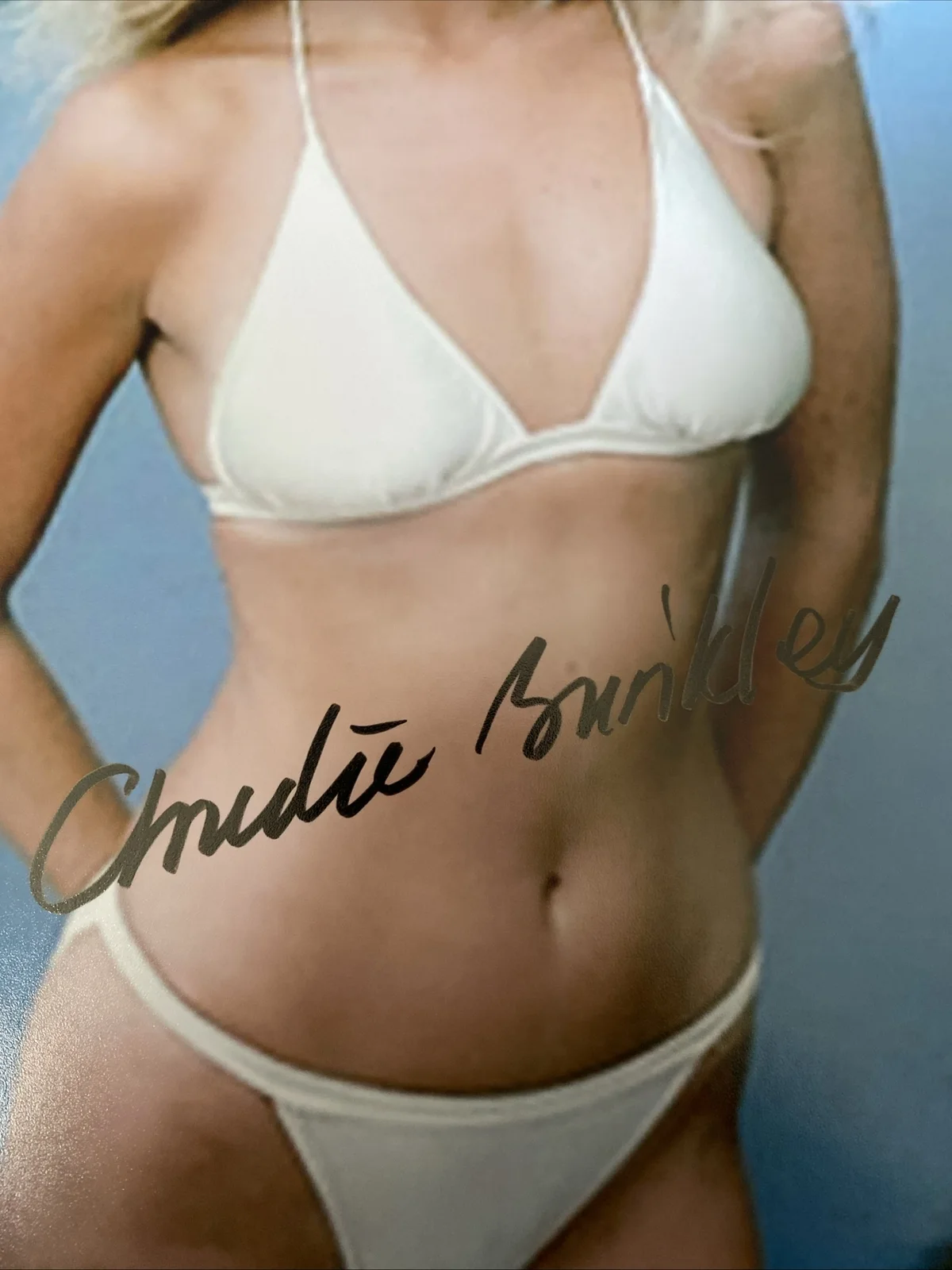 Christie Brinkley Signed Autographed 8x10 Photo Beckett BAS COA, image 2