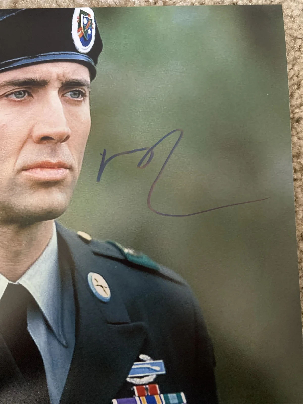 Nicolas Cage Signed Autographed 8x10 Photo Beckett BAS COA, image 2
